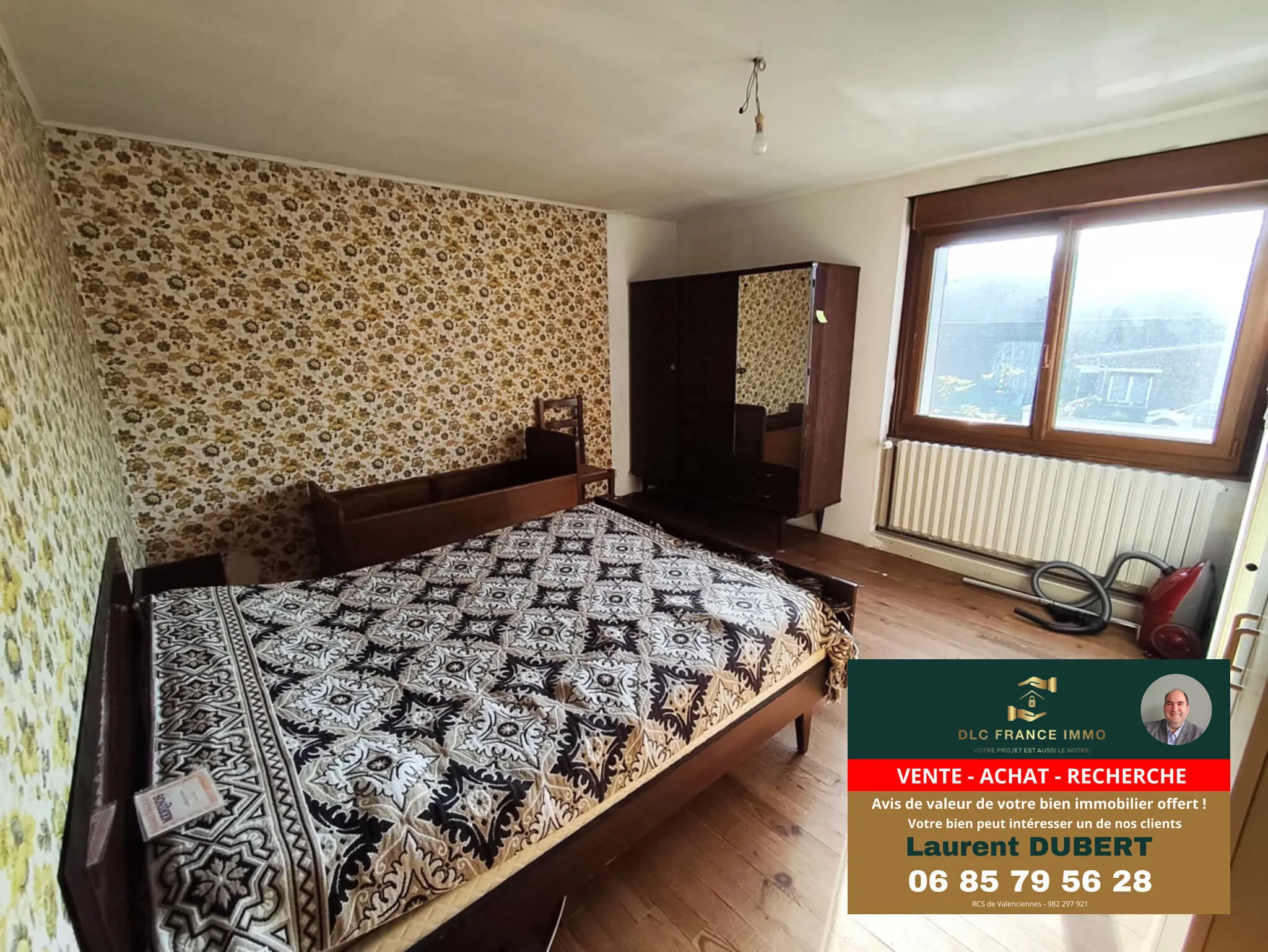 Maison à vendre à Wallers près de Lille et Valenciennes avec 3 chambres 