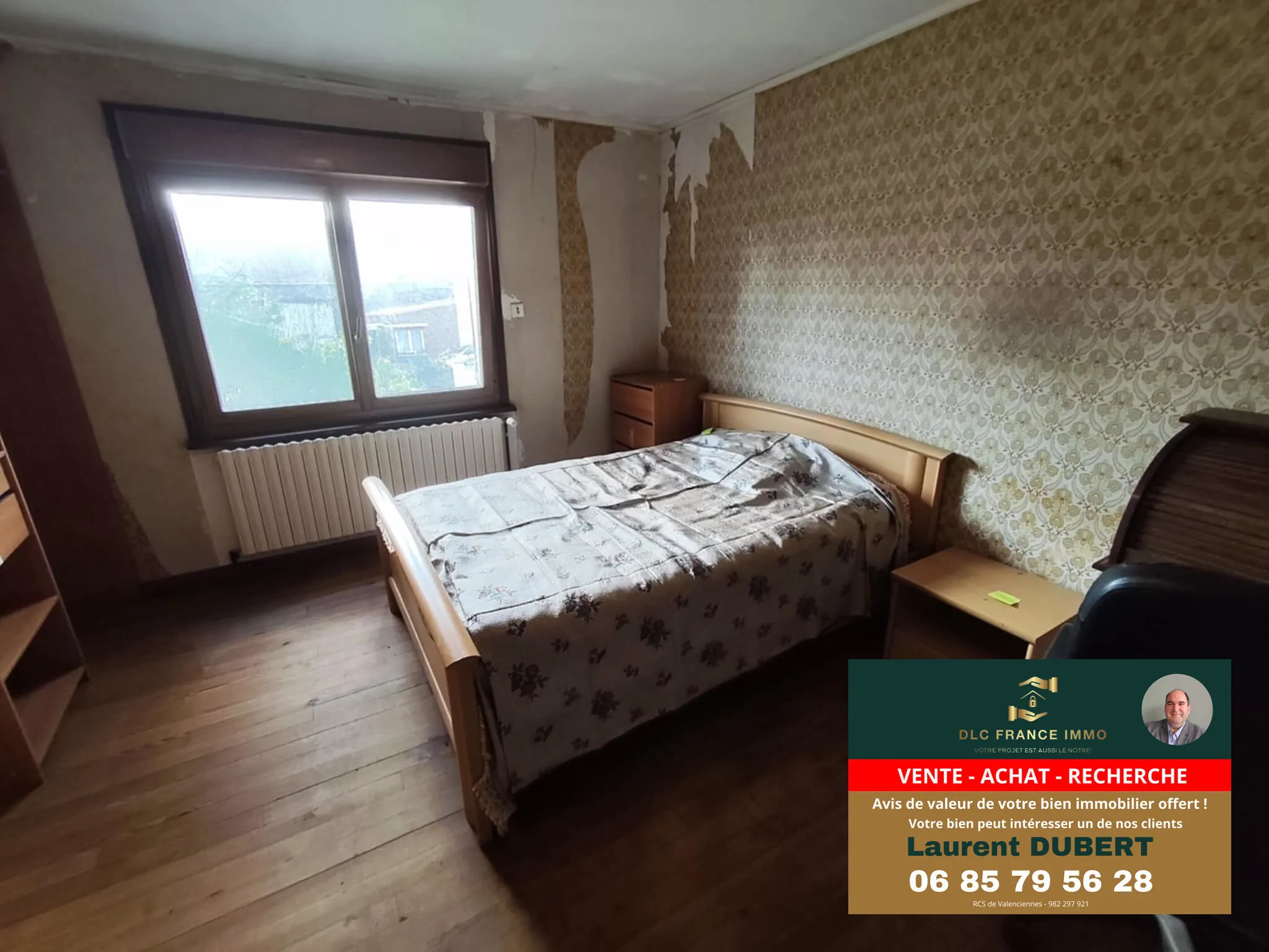 Maison à vendre à Wallers près de Lille et Valenciennes avec 3 chambres 