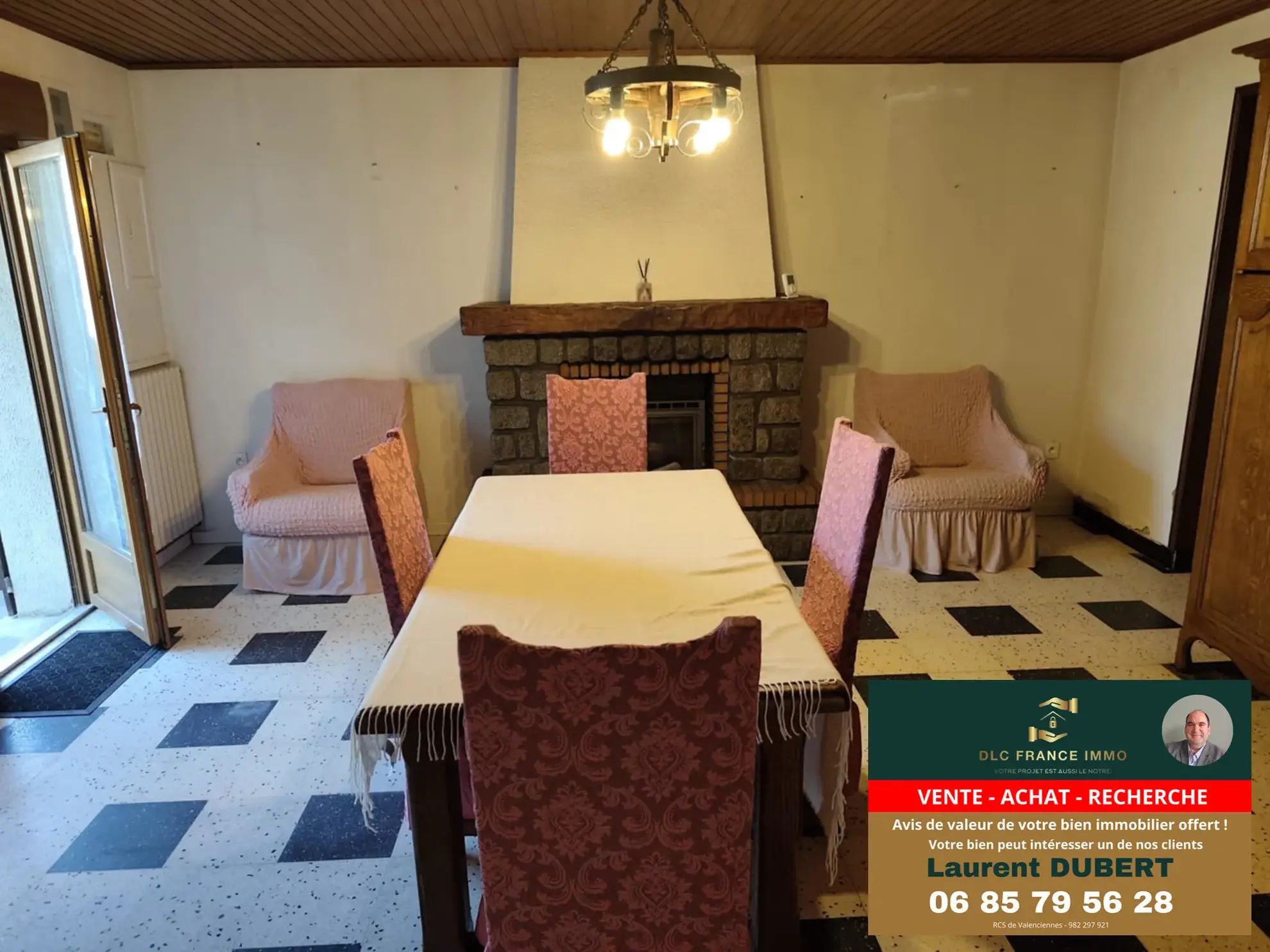 Maison individuelle à Wallers avec 3 chambres et grand potentiel à proximité de Lille 