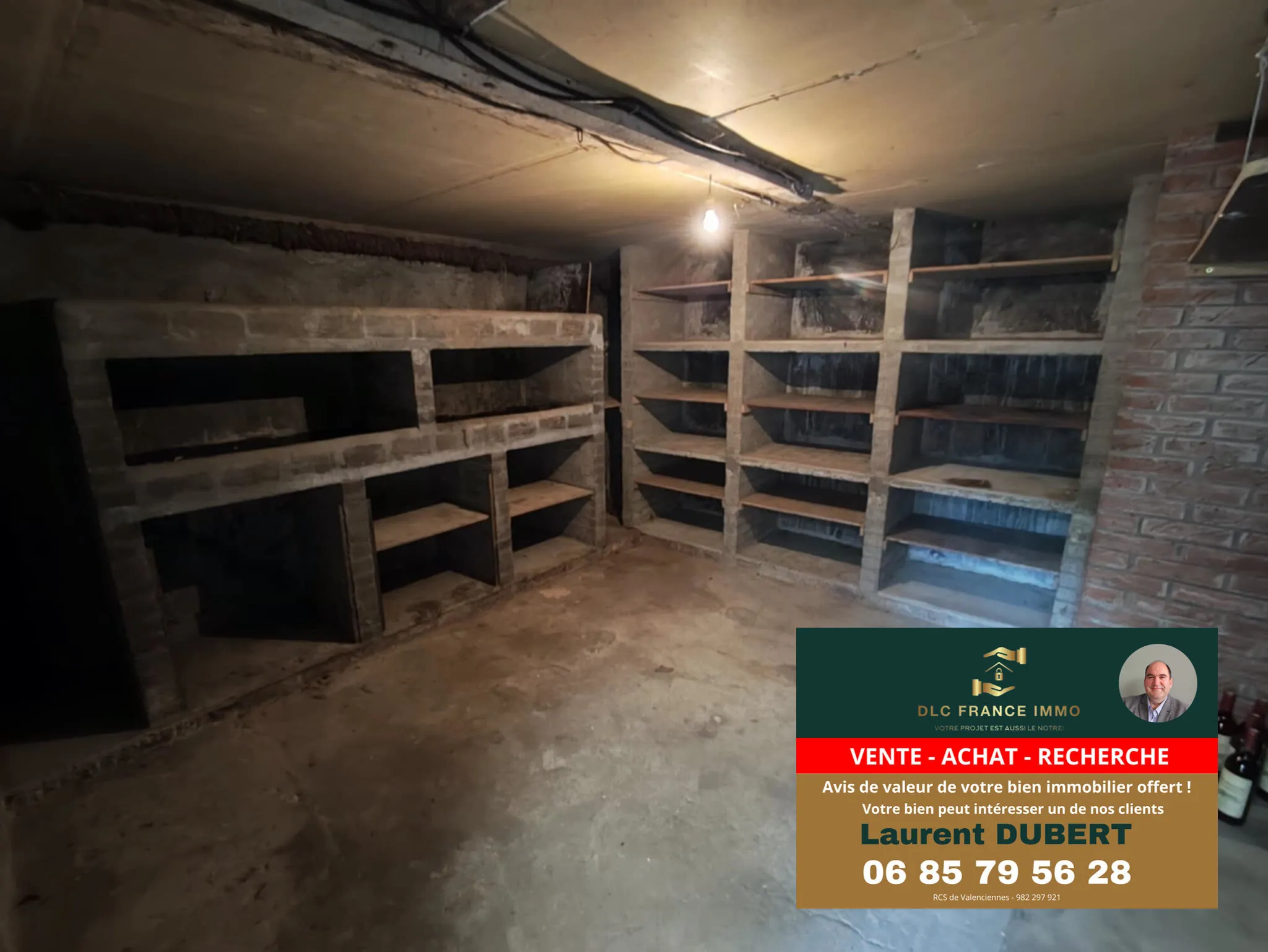 Maison individuelle à Wallers avec 3 chambres et grand potentiel à proximité de Lille 