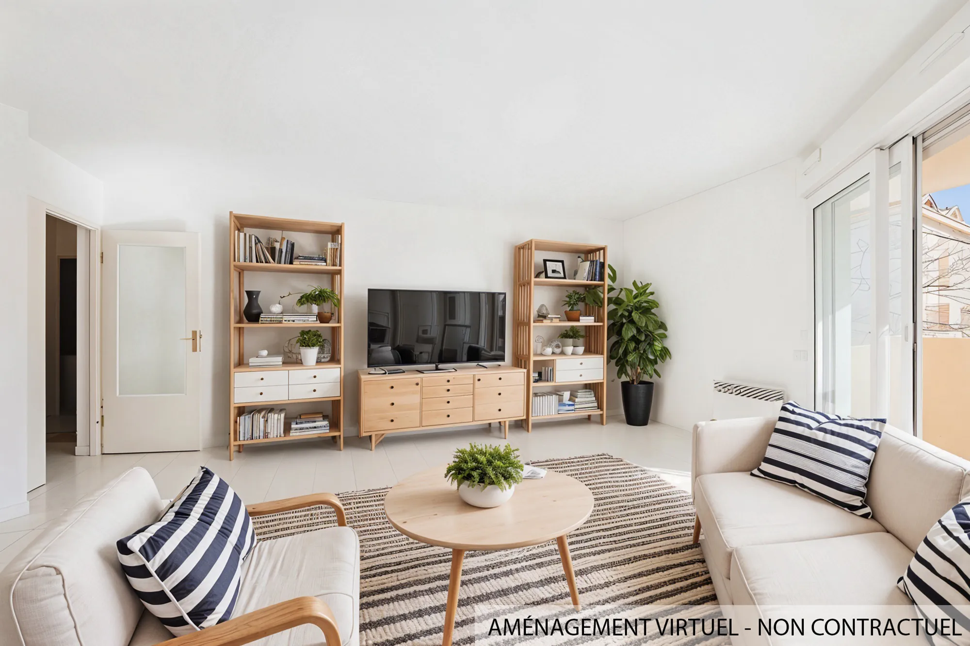 Appartement T3 de 73 m² avec balcon et parking à Hyères en vente 