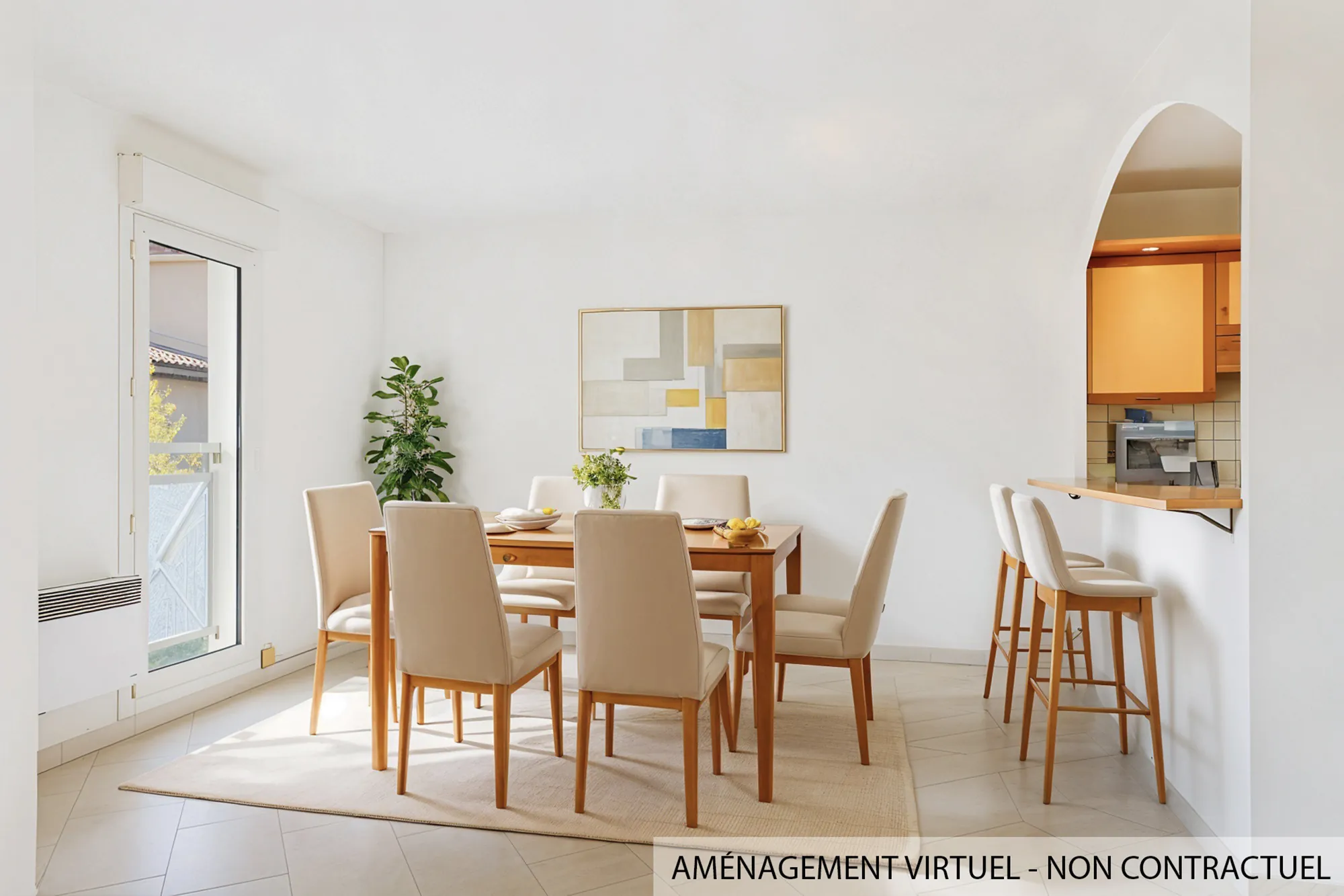 Appartement T3 de 73 m² avec balcon et parking à Hyères en vente 