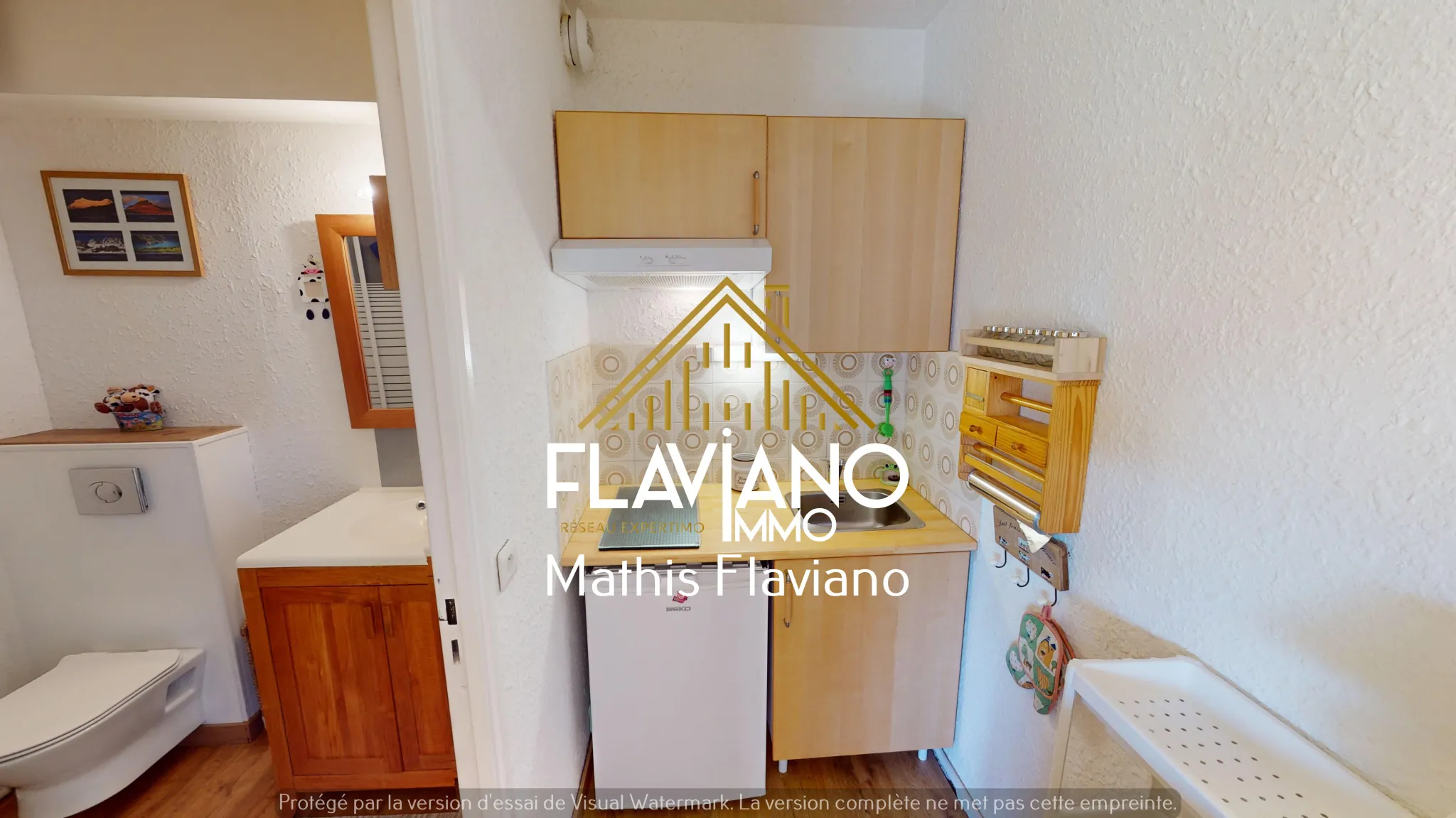 Studio à Molanès près de Pra Loup avec jardin et vue Montagnes 