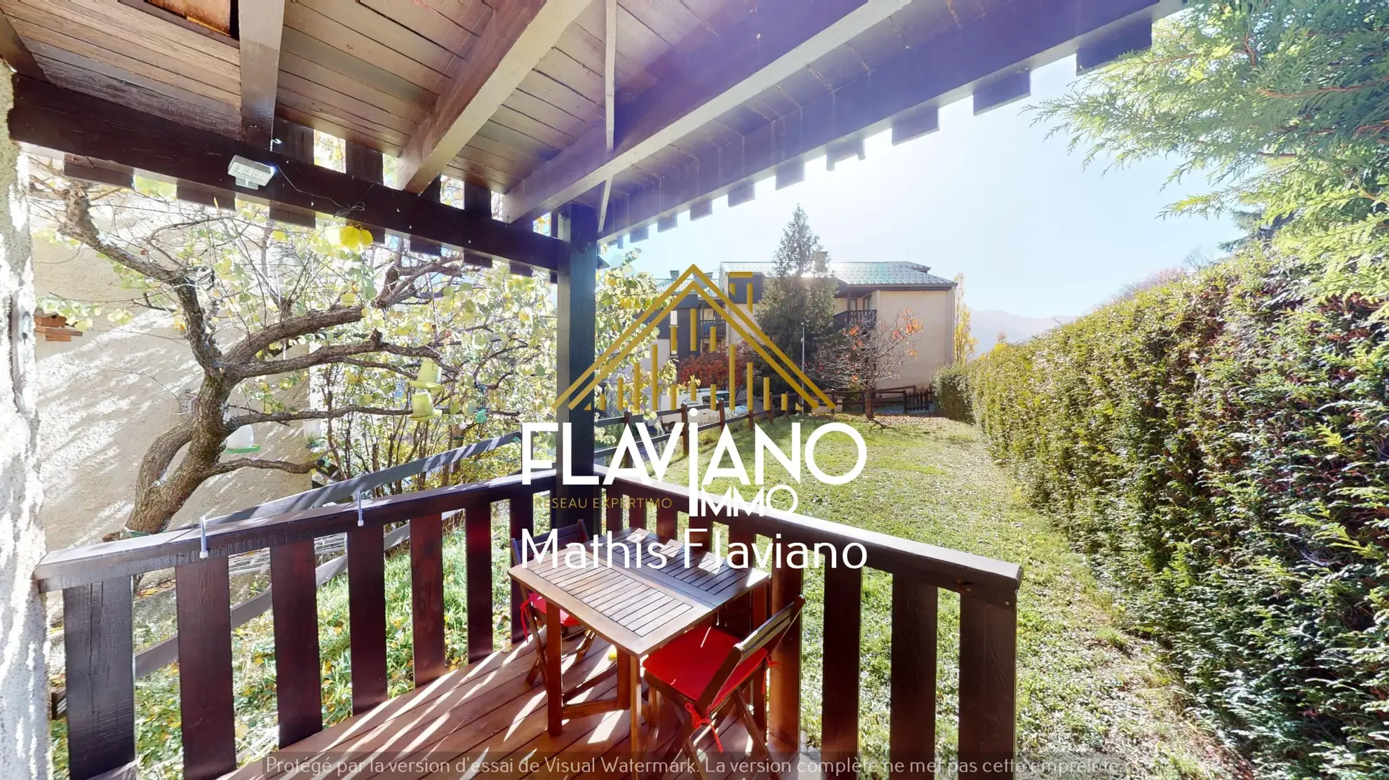 Studio à Molanès près de Pra Loup avec jardin et vue Montagnes 