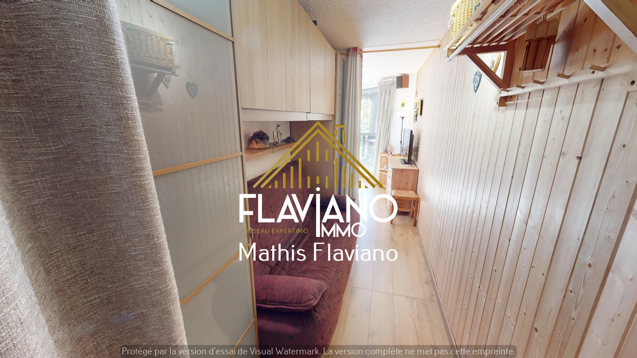 Studio à Molanès près de Pra Loup avec jardin et vue Montagnes 