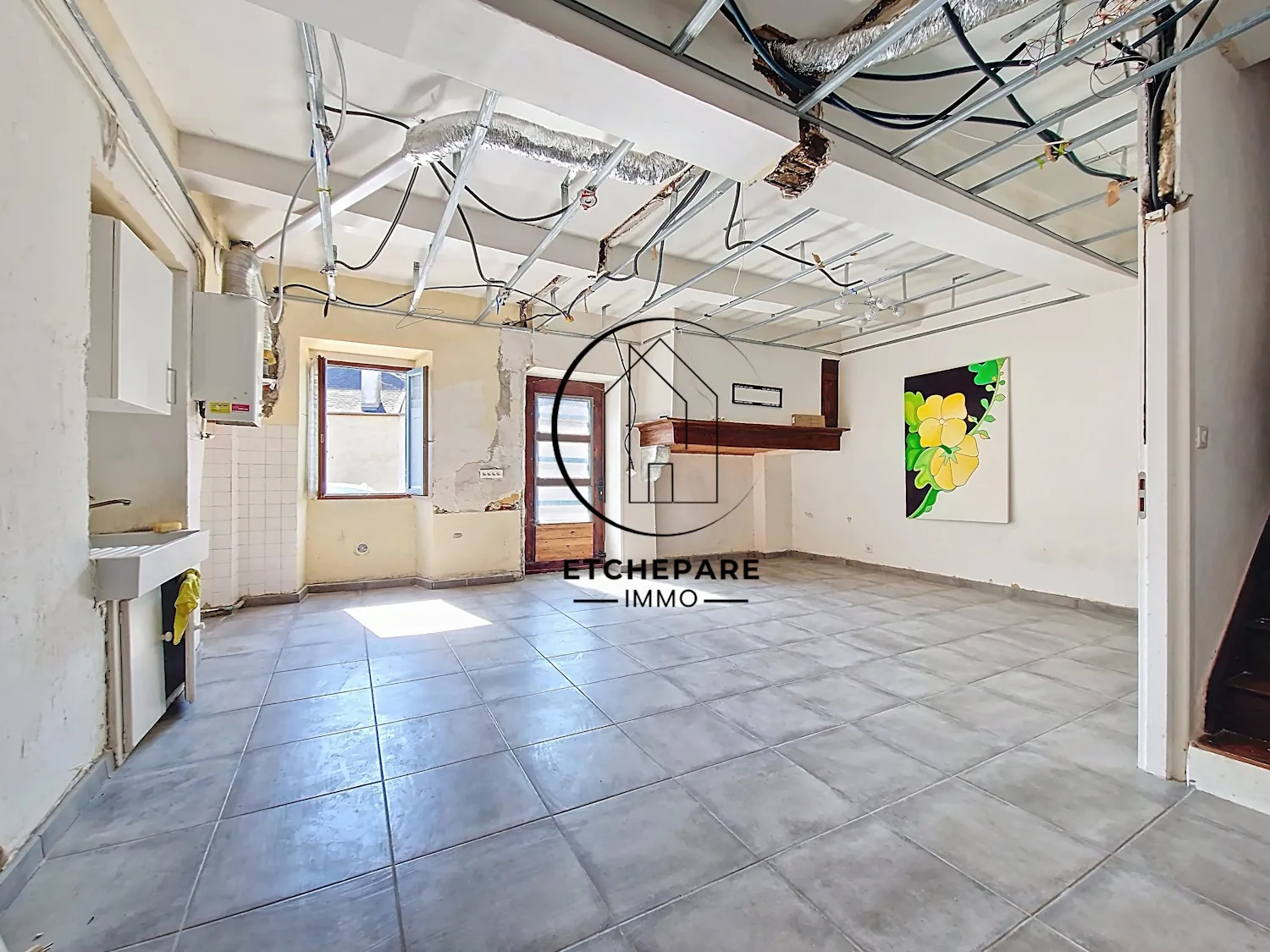 Charme et potentiel dans cette maison de ville à Mauléon-Licharre 