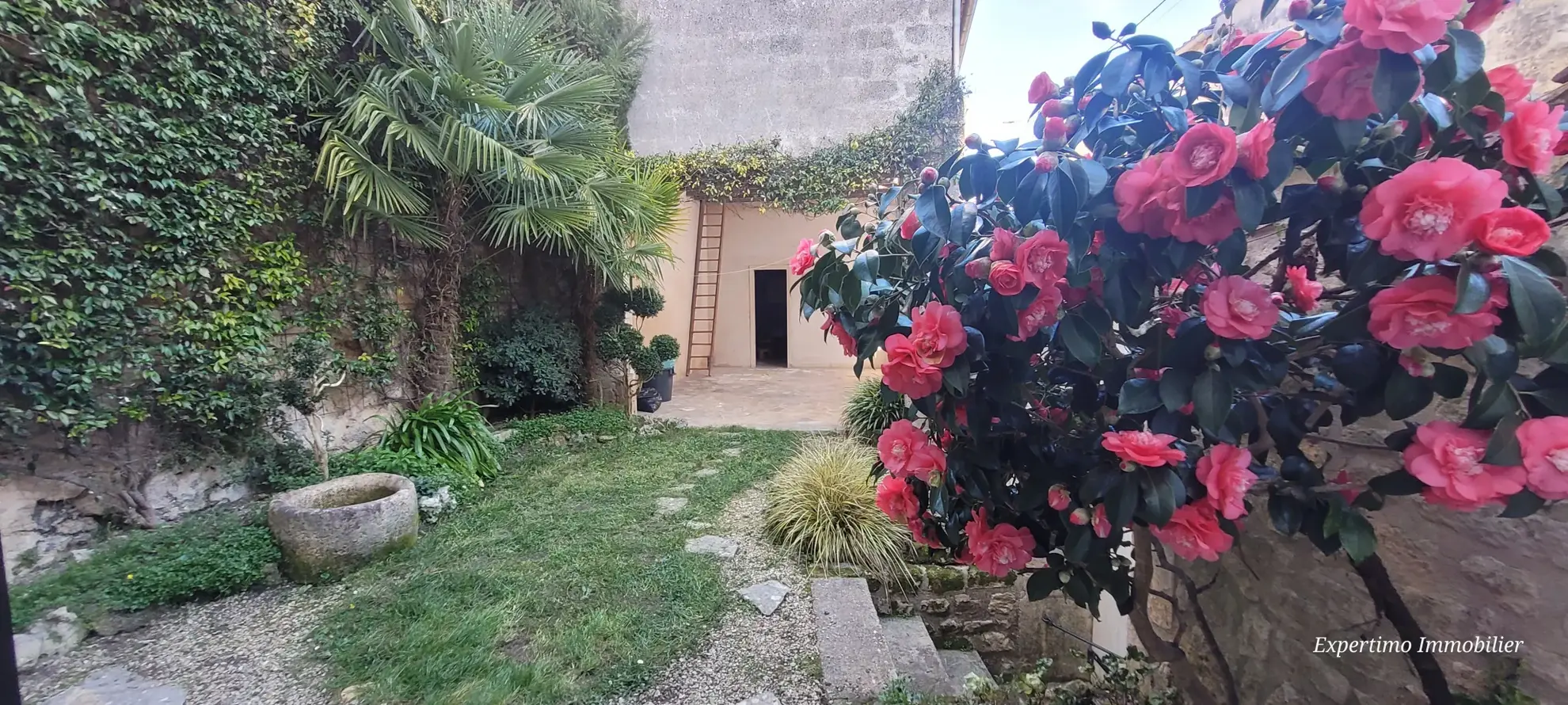 Spacieuse maison de ville à Jonzac avec cour et dépendance — 279 m² 