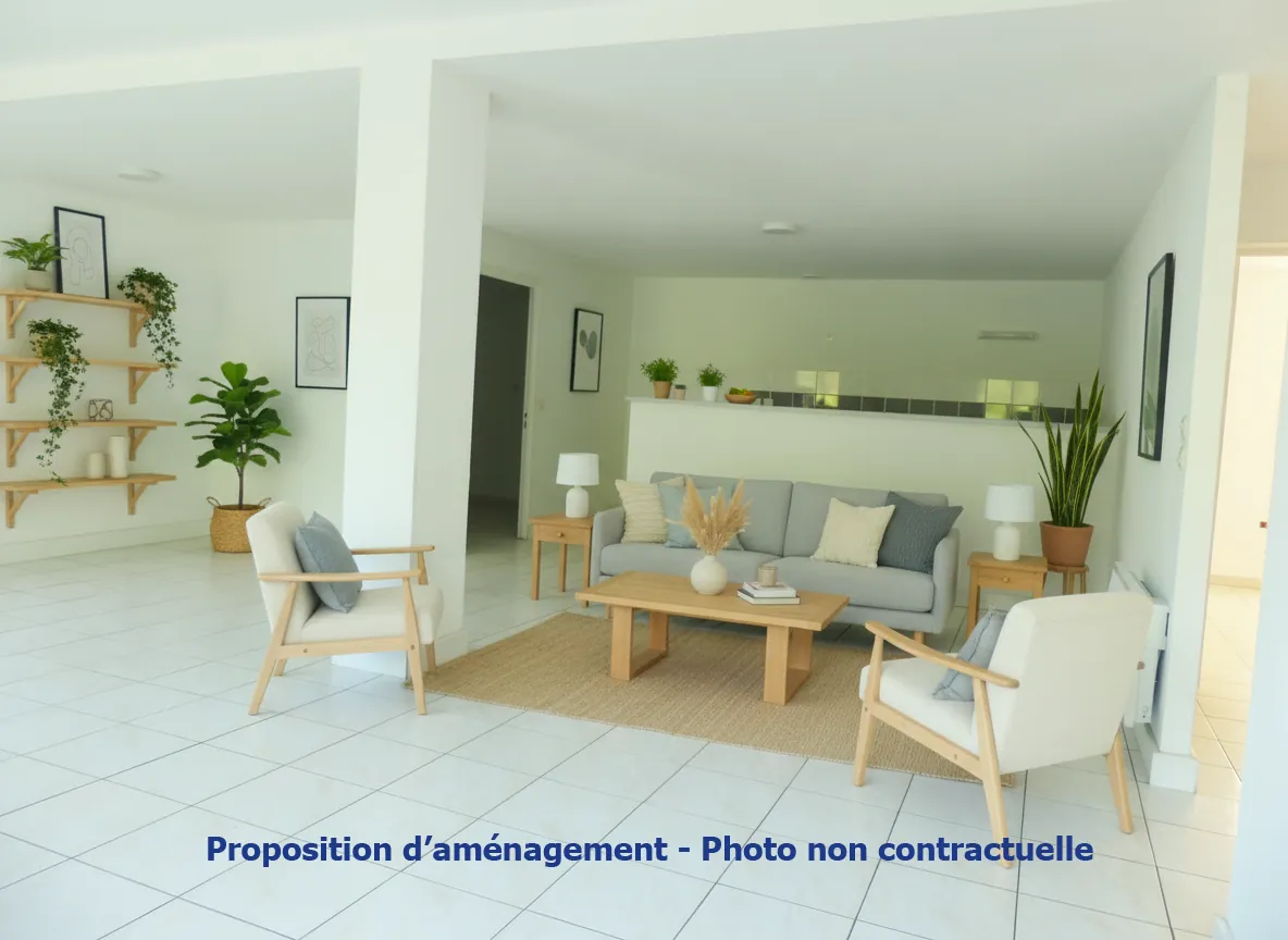Appartement F5 rénové au cœur de Lamalou-les-Bains avec parking et cave 