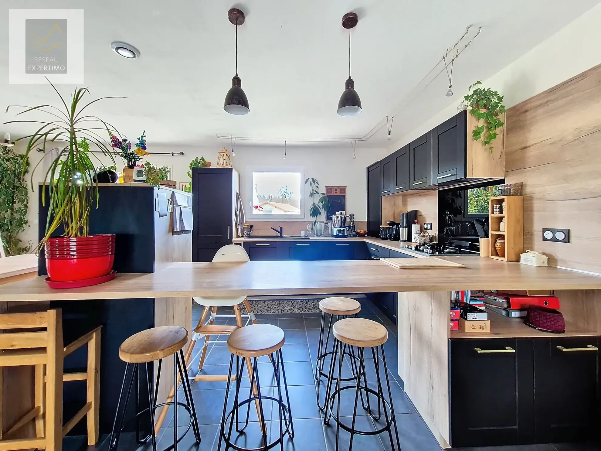 Très belle maison de plain-pied avec grand terrain près de Blagnac 