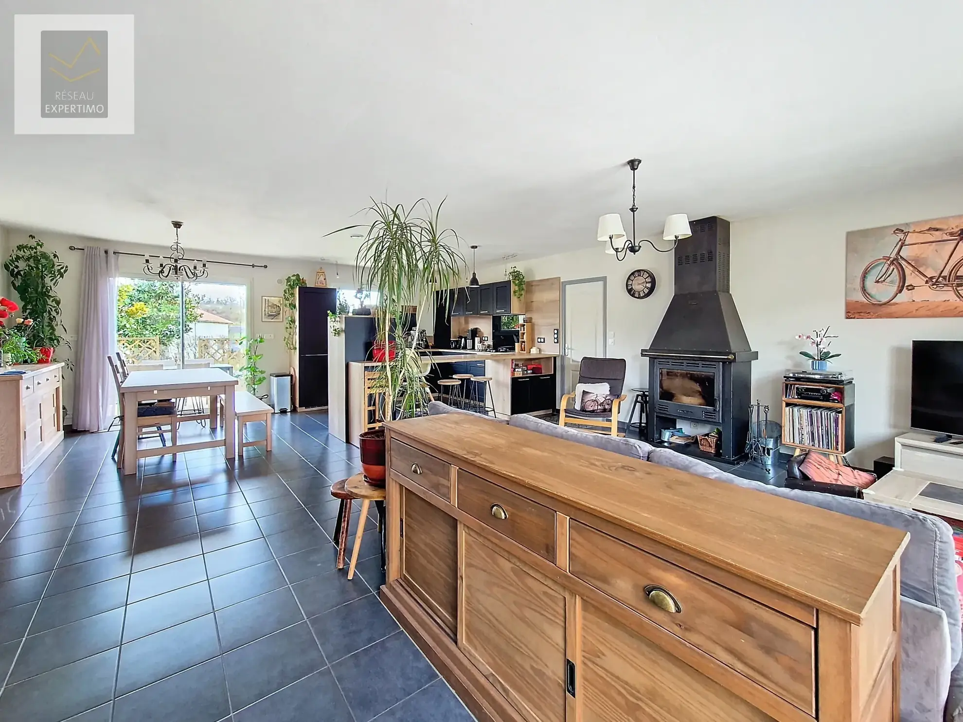 Très belle maison de plain-pied avec grand terrain près de Blagnac 