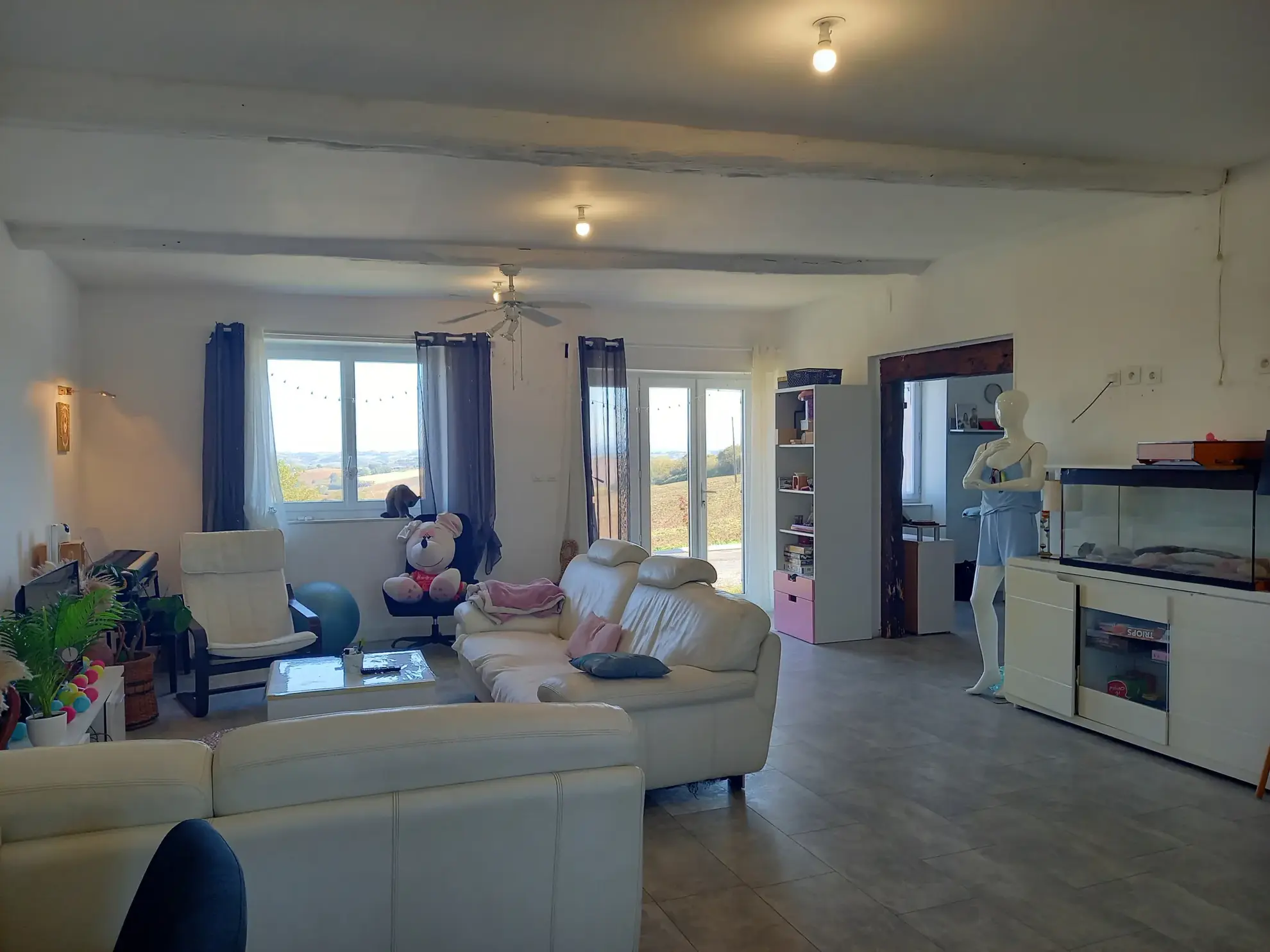 Belle maison de campagne de 163 m² avec piscine et vue sur les Pyrénées