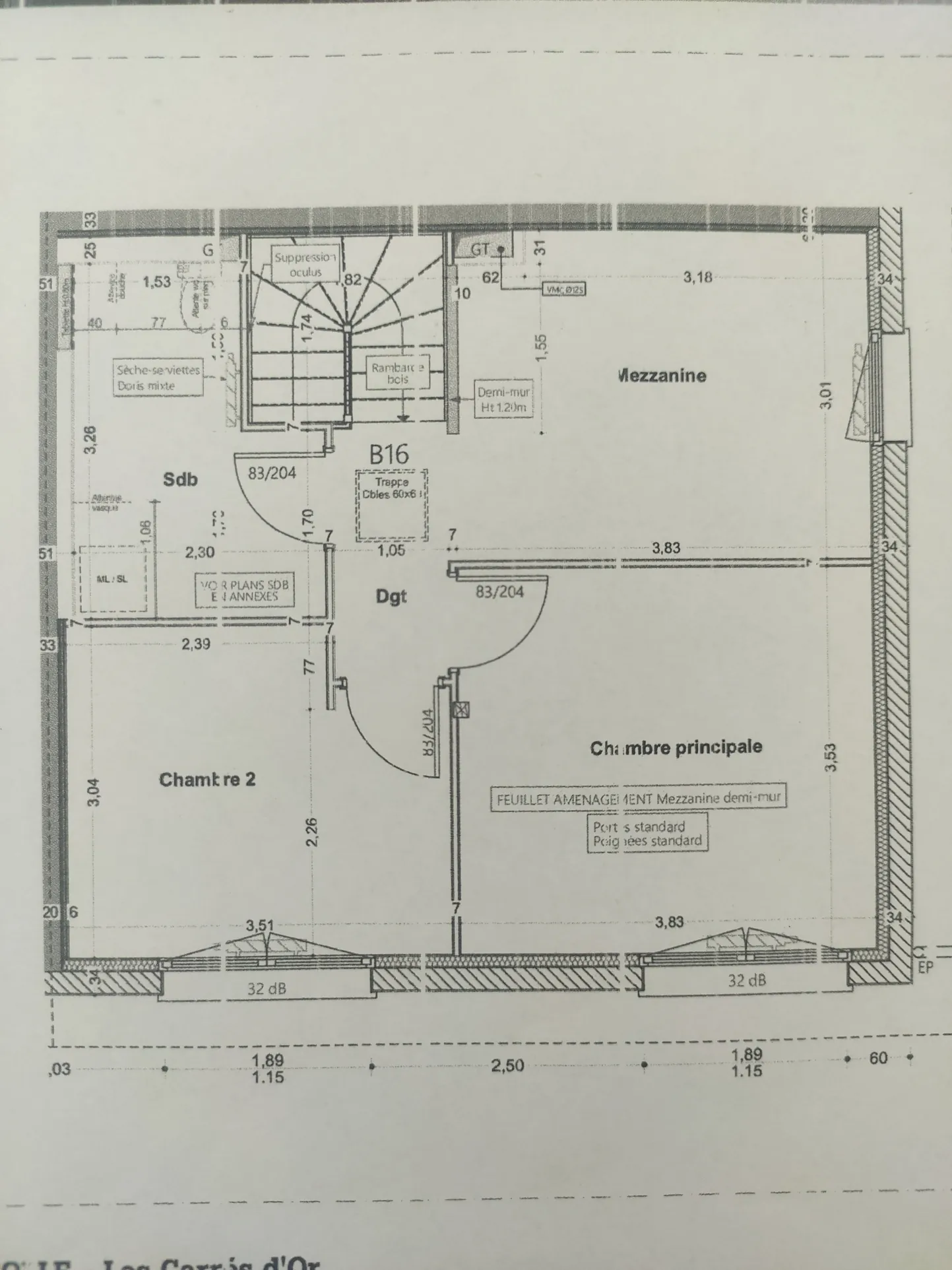 Appartement 82 m² avec terrasse et garage à Mamirolle - Neuf BBC 