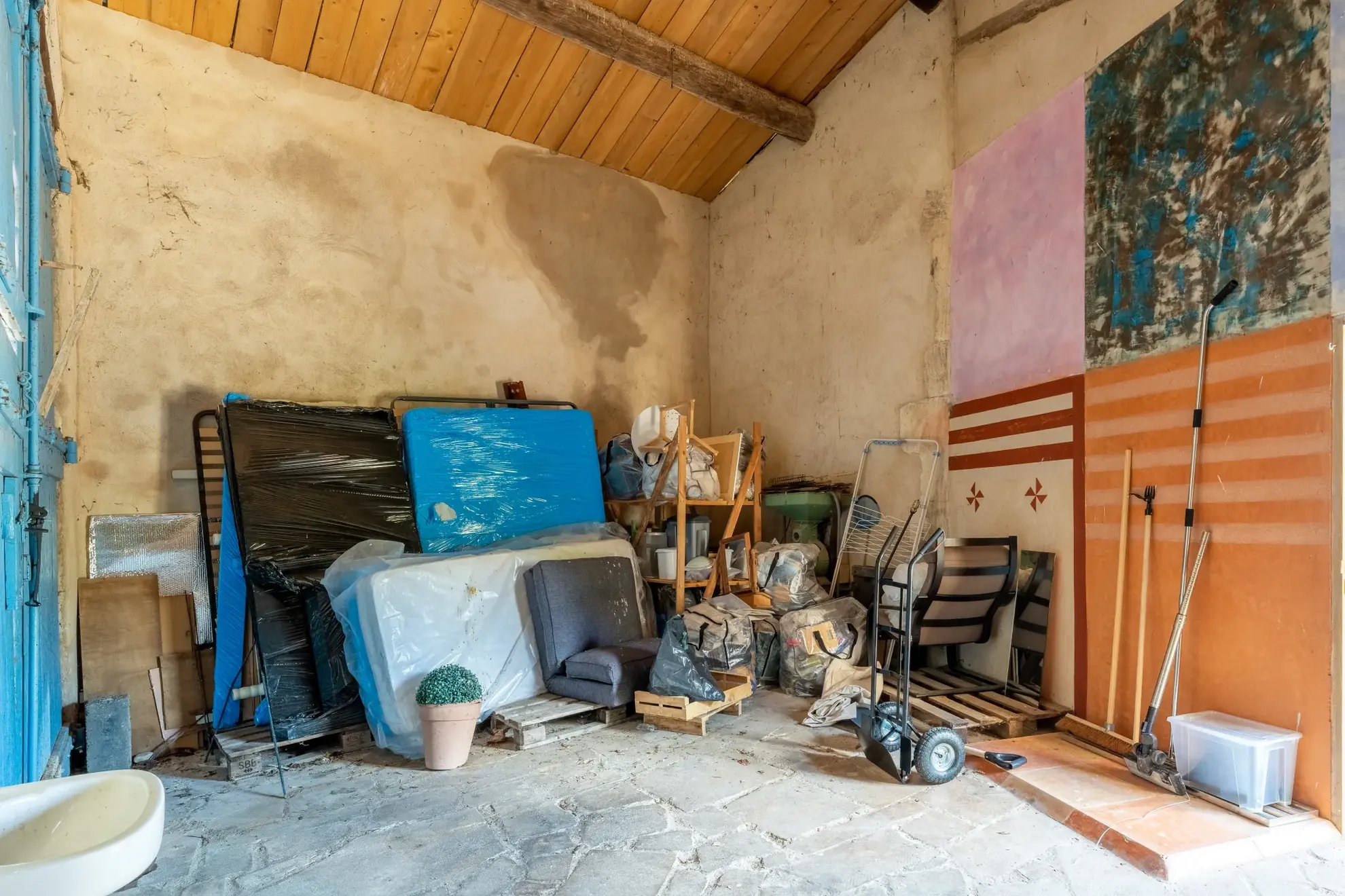 Maison de village avec remise et garage à Roussillon, Luberon 