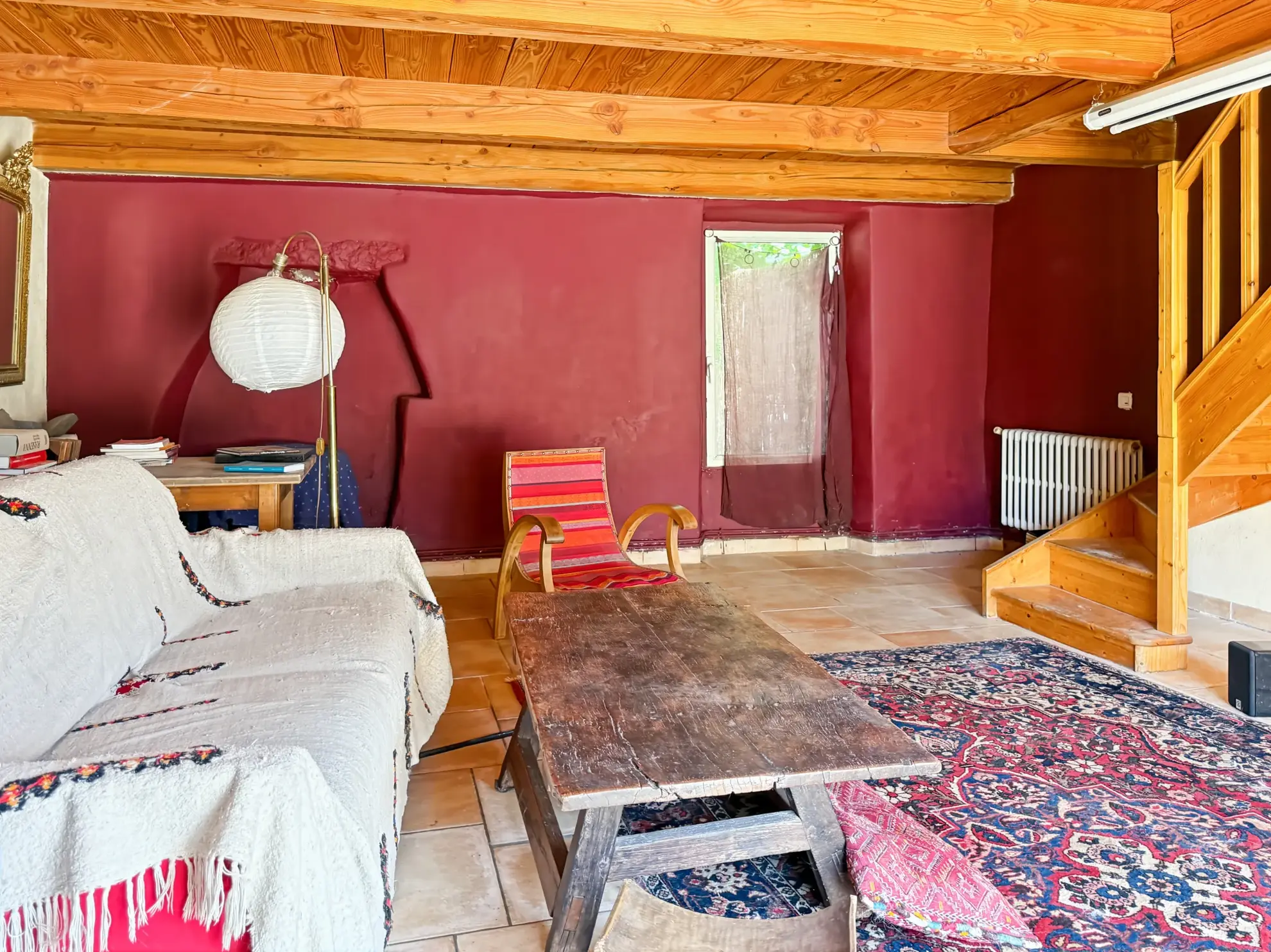 Charmante maison en pierre avec terrasse et jardin à Lentillères, Ardèche 