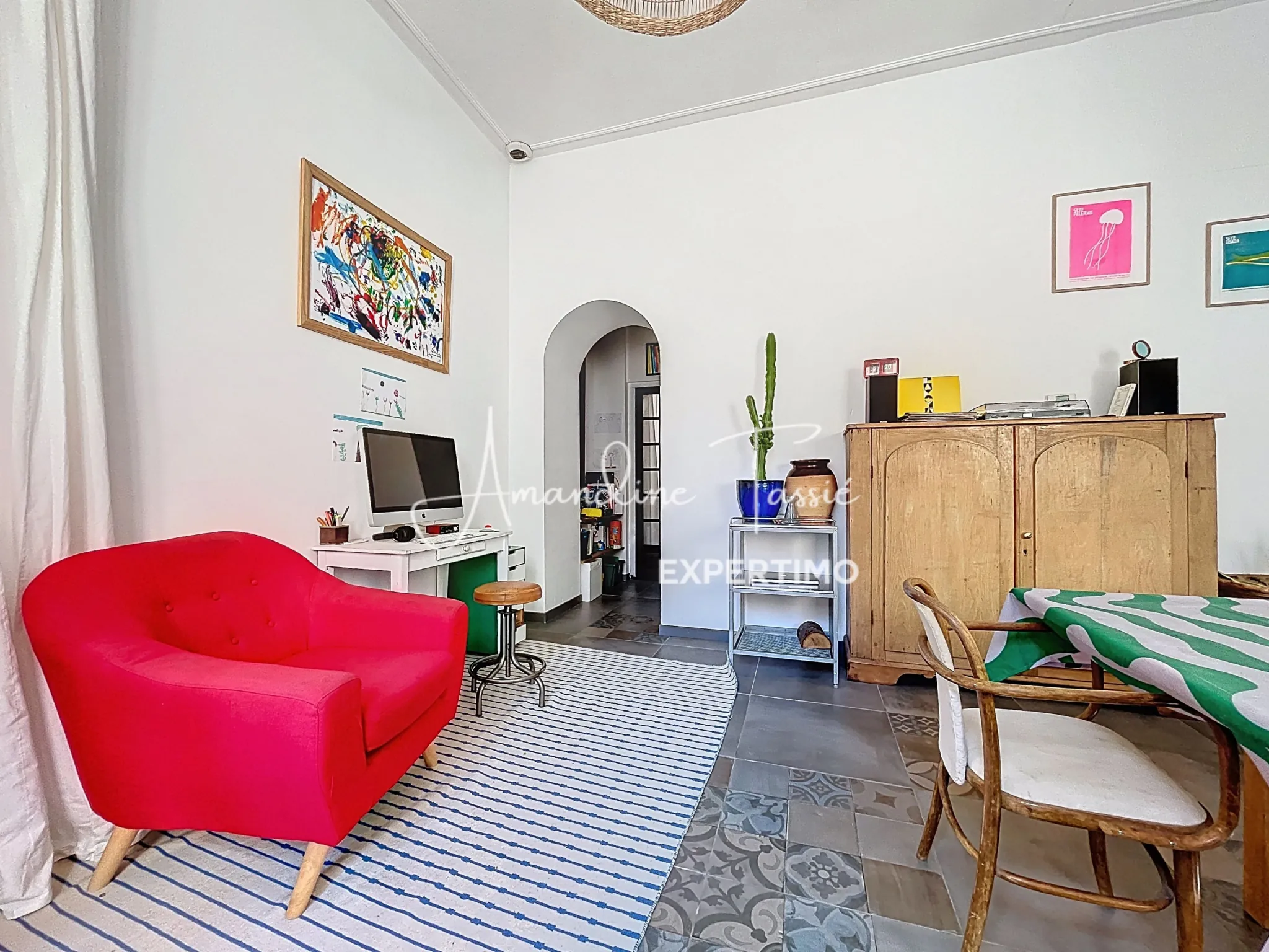 Maison de ville pleine de charme à Millau, 129,5 m² avec 4 chambres et deux box 