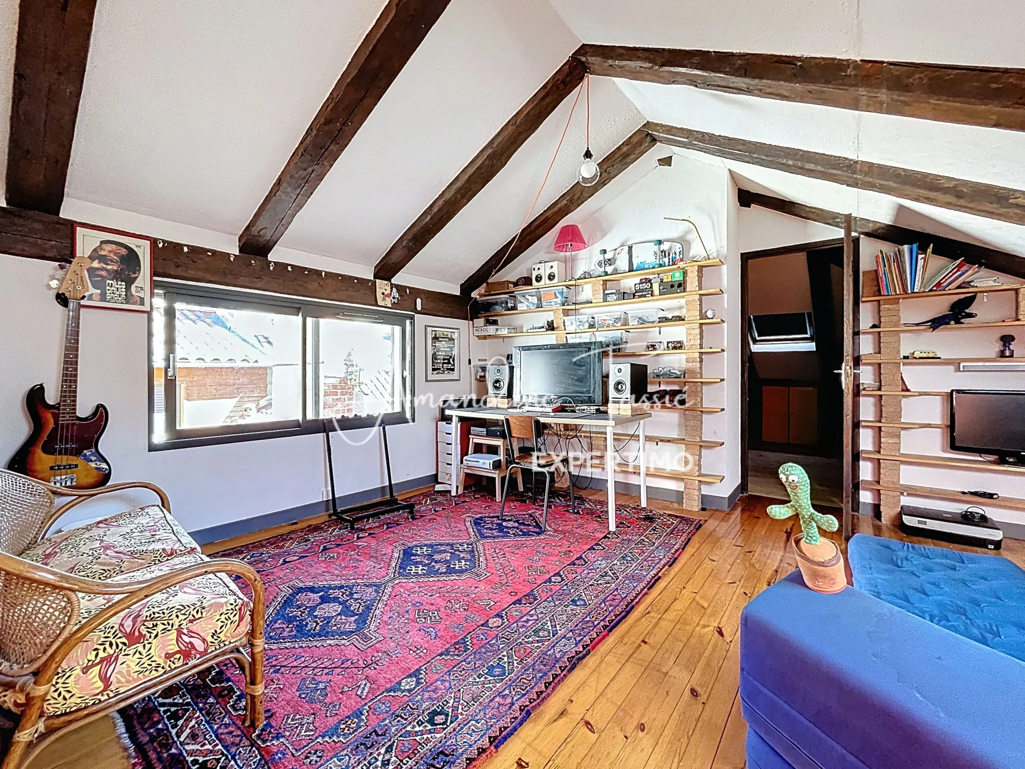 Maison de ville pleine de charme à Millau, 129,5 m² avec 4 chambres et deux box 