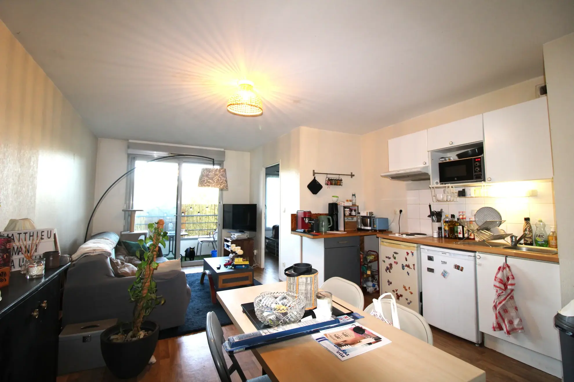 Appartement 2 pièces à Angers Secteur Stade de la Vaillante avec Garage 