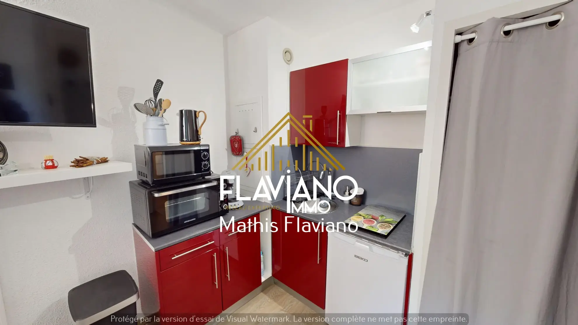 Studio à vendre à Pra Loup 1600 dans la station de ski 