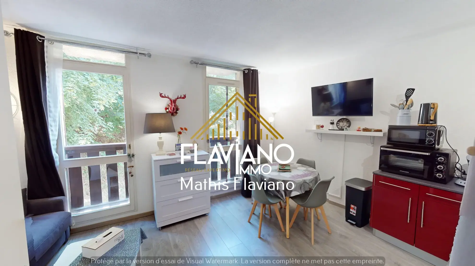 Studio à vendre à Pra Loup 1600 dans la station de ski 