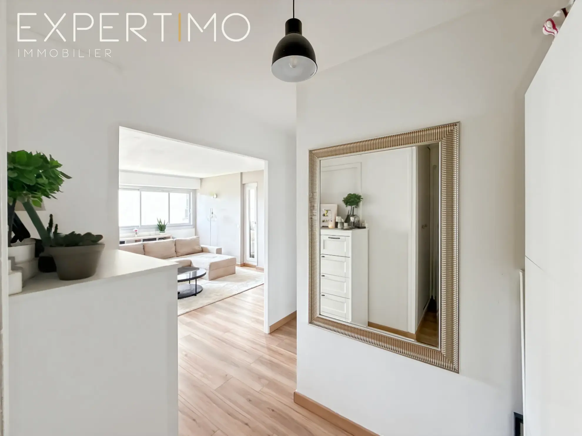 Bel appartement 2 pièces de 53 m² à Saint-Leu-la-Forêt proche gare 