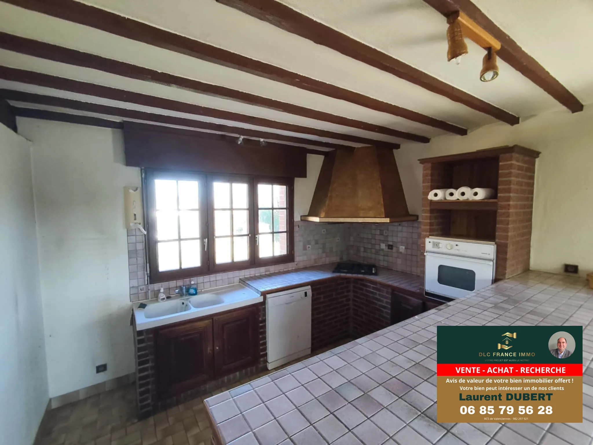 Maison à vendre à Maroilles - 140 m² avec terrain de 1196 m², à rénover 