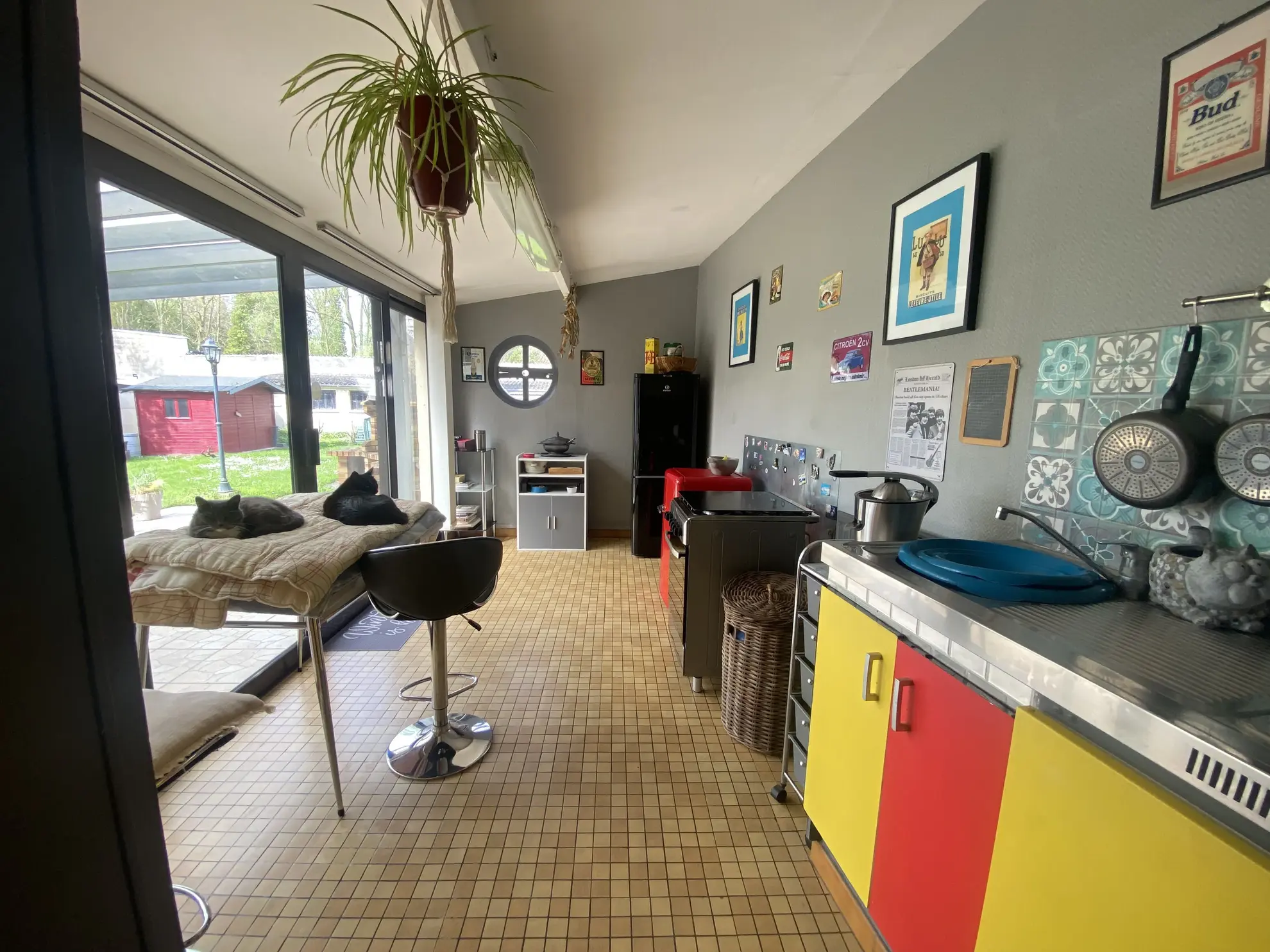 Grande maison individuelle à Roye - 120 m² avec jardin et garage 