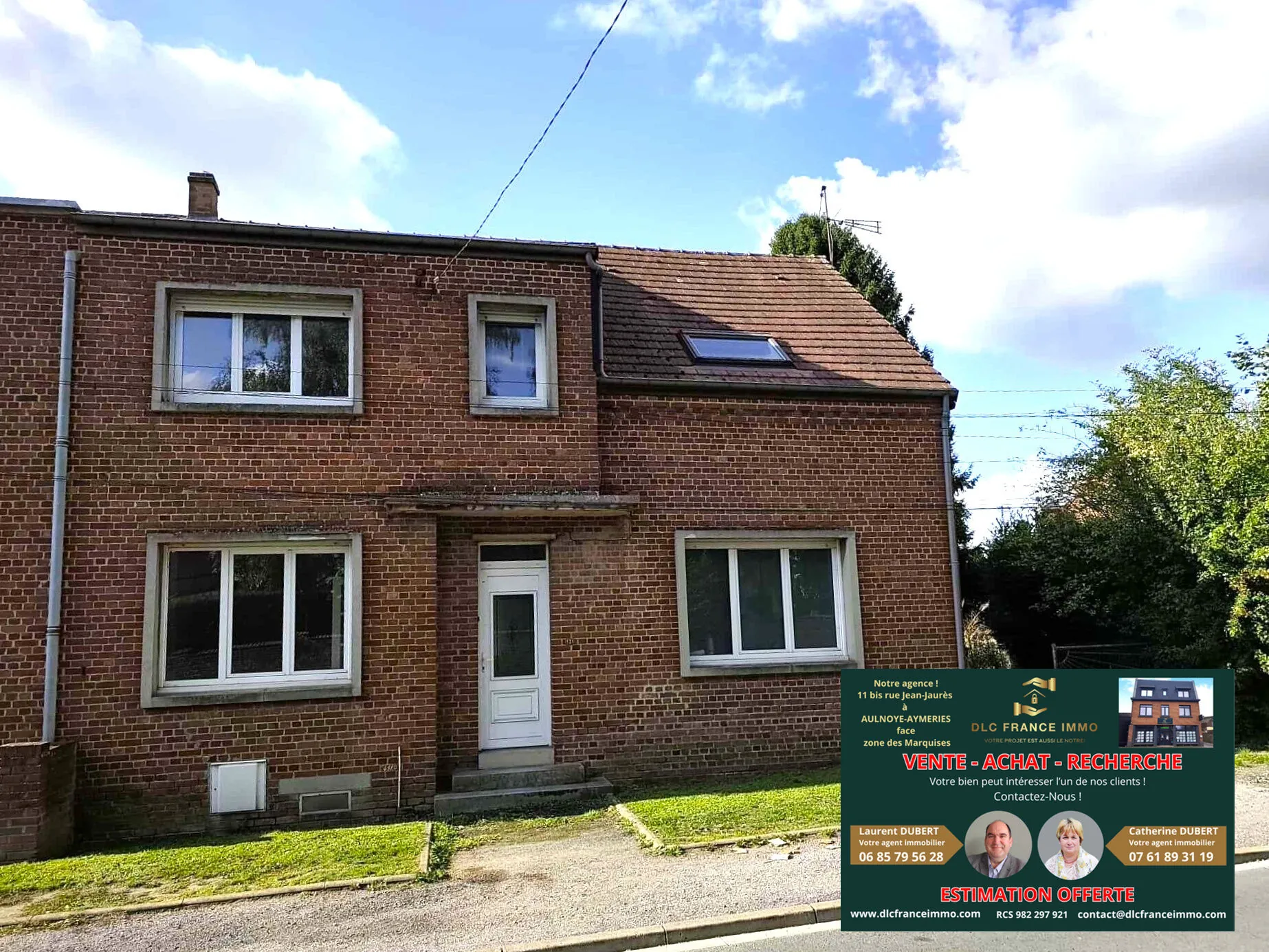 Maison à vendre à Englefontaine - 4 chambres, terrain de 696 m², à rénover 