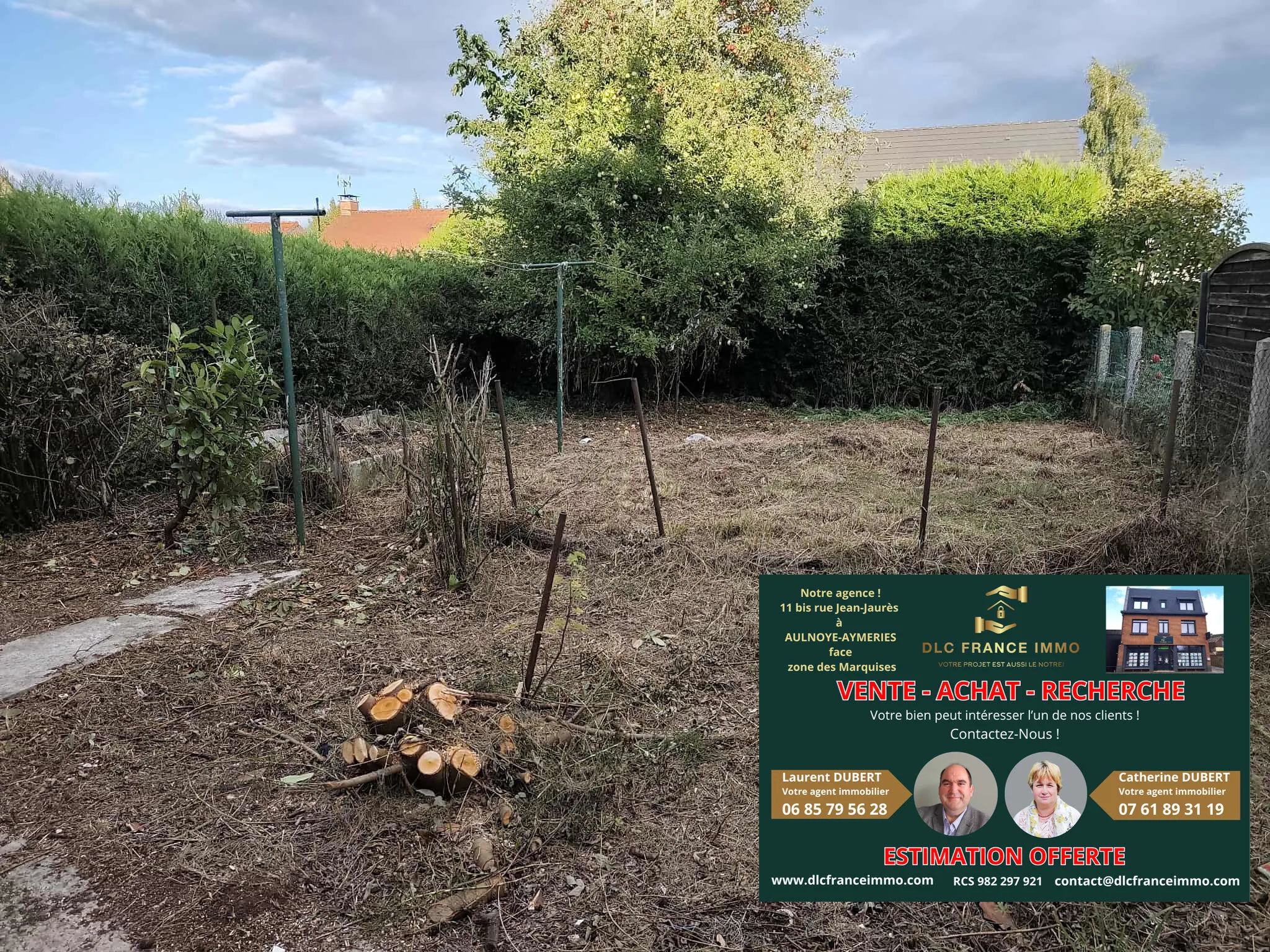 Maison semi-individuelle à rénover avec jardin et garage à Aulnoye-Aymeries 