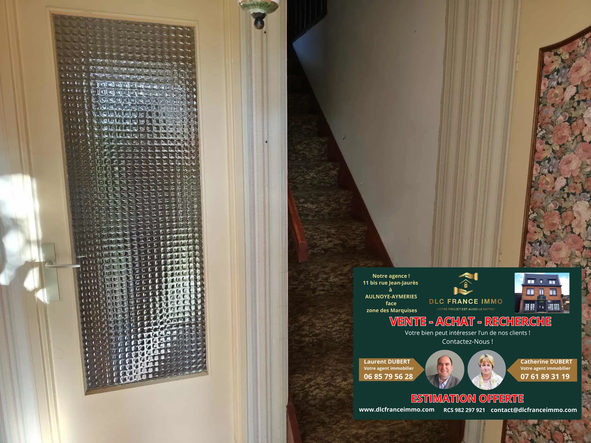 Maison semi-individuelle à rénover avec jardin et garage à Aulnoye-Aymeries 