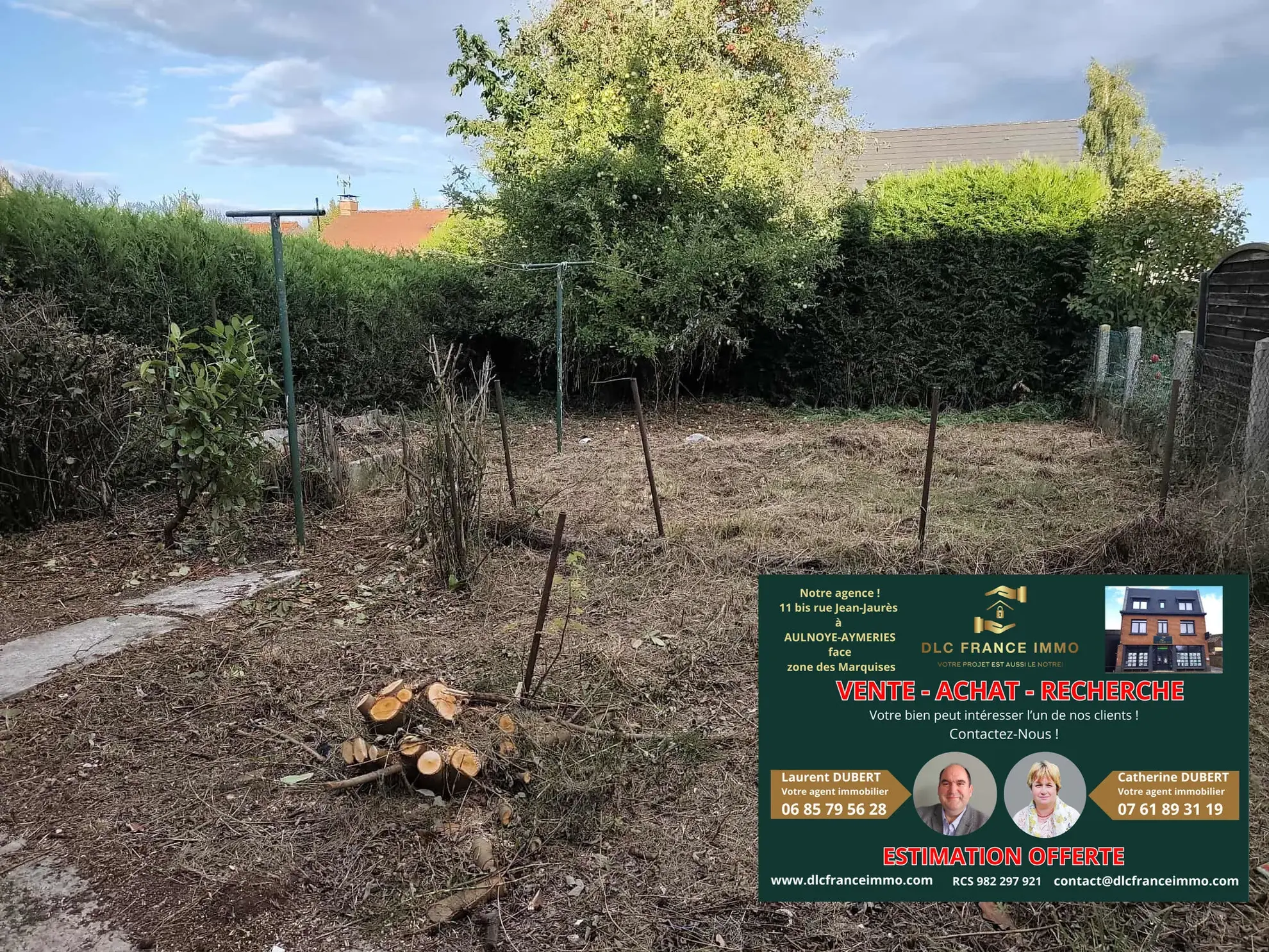 Maison semi-individuelle à rénover avec jardin et garage à Aulnoye-Aymeries 