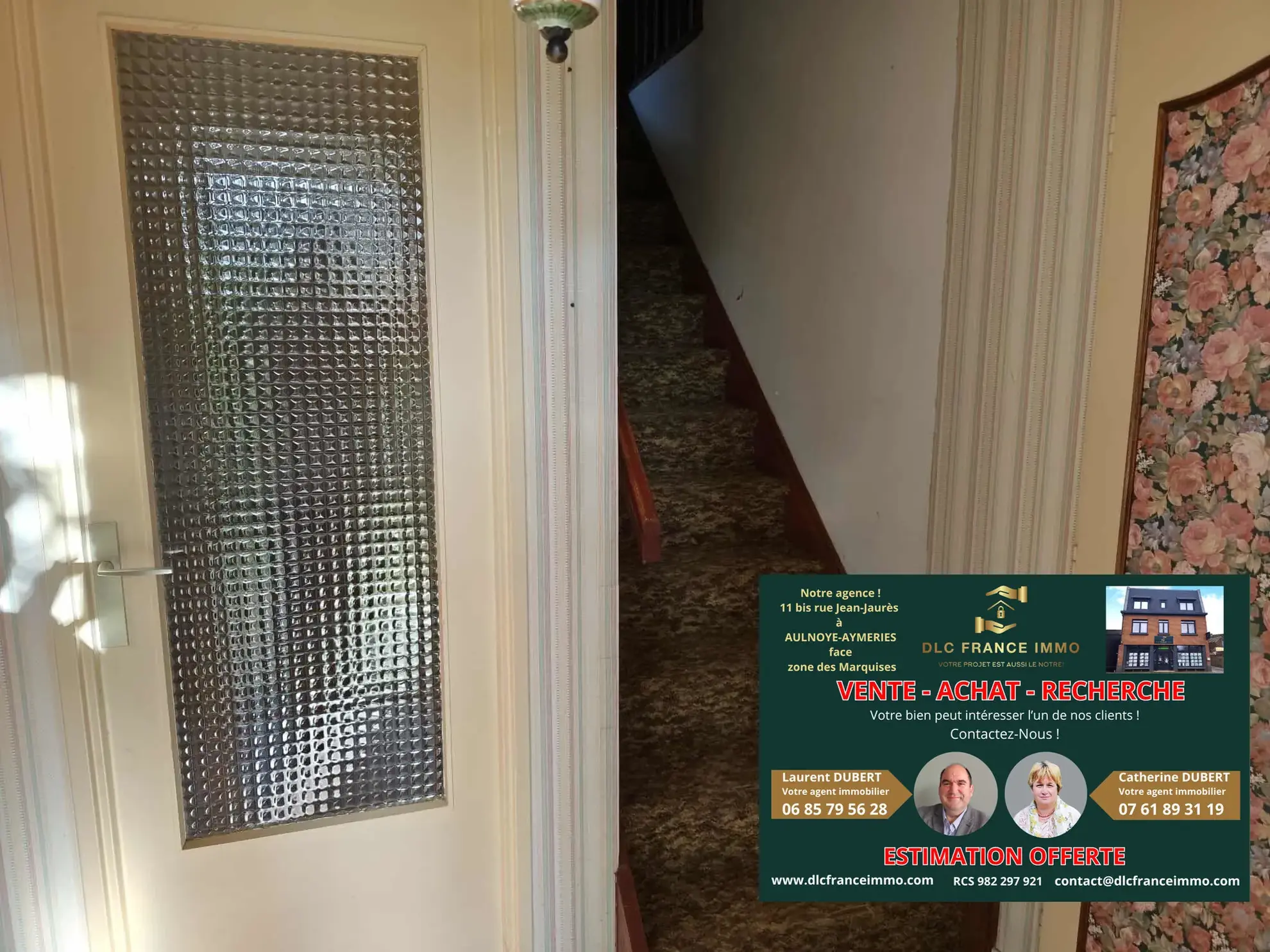 Maison semi-individuelle à rénover avec jardin et garage à Aulnoye-Aymeries 