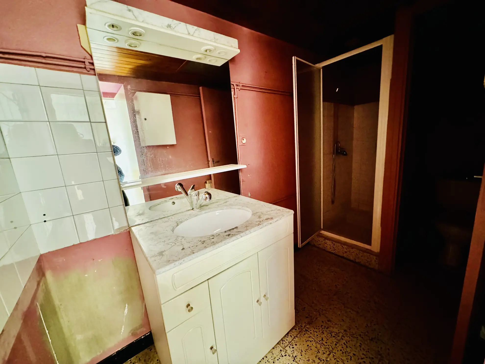 Maison de bourg à vendre à Mably avec grand terrain et dépendances 