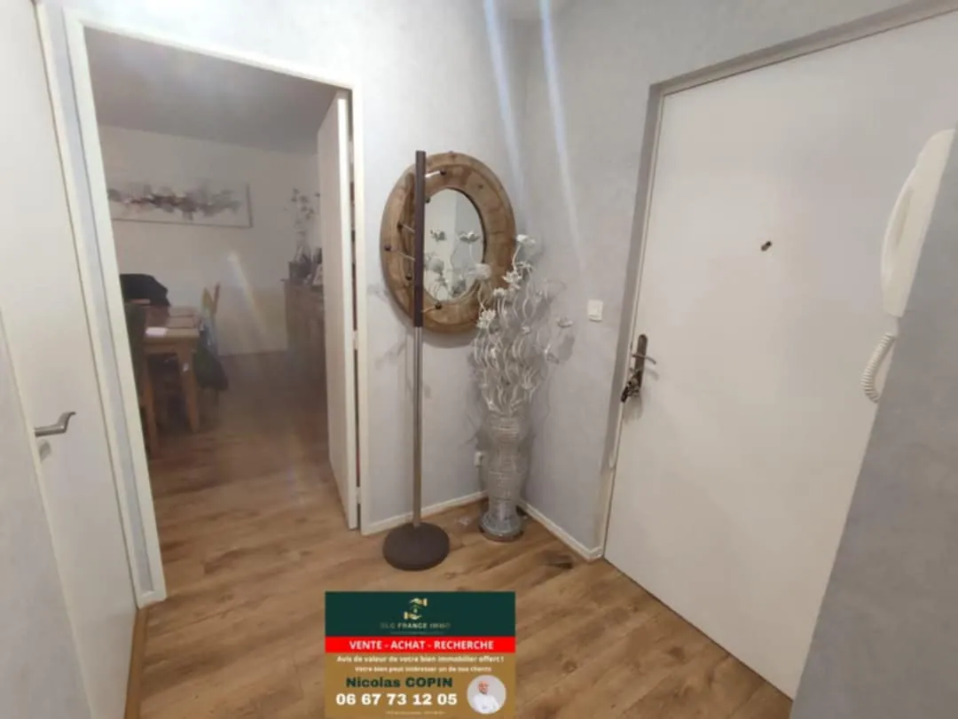 Appartement T3 de 69 m² avec parking privé à Valenciennes 