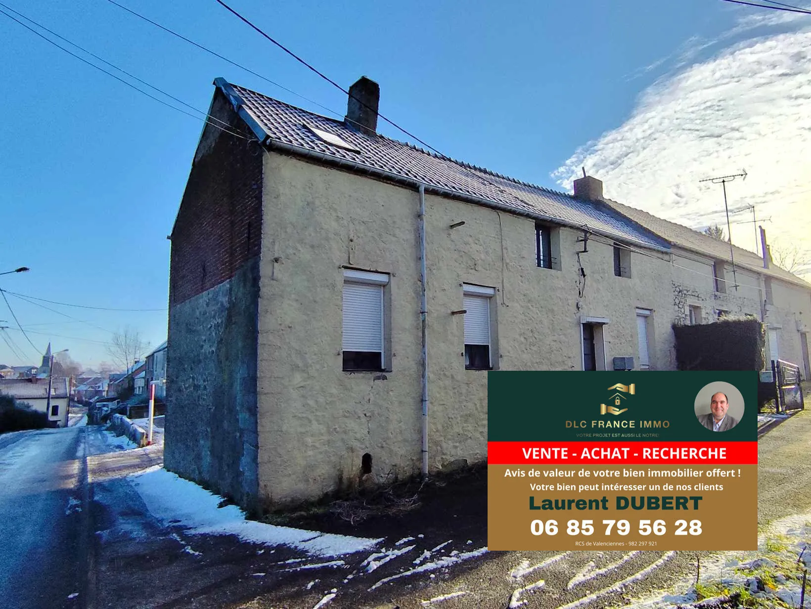 Maison à rénover en pierres dans l'AVESNOIS – Idéal premier achat