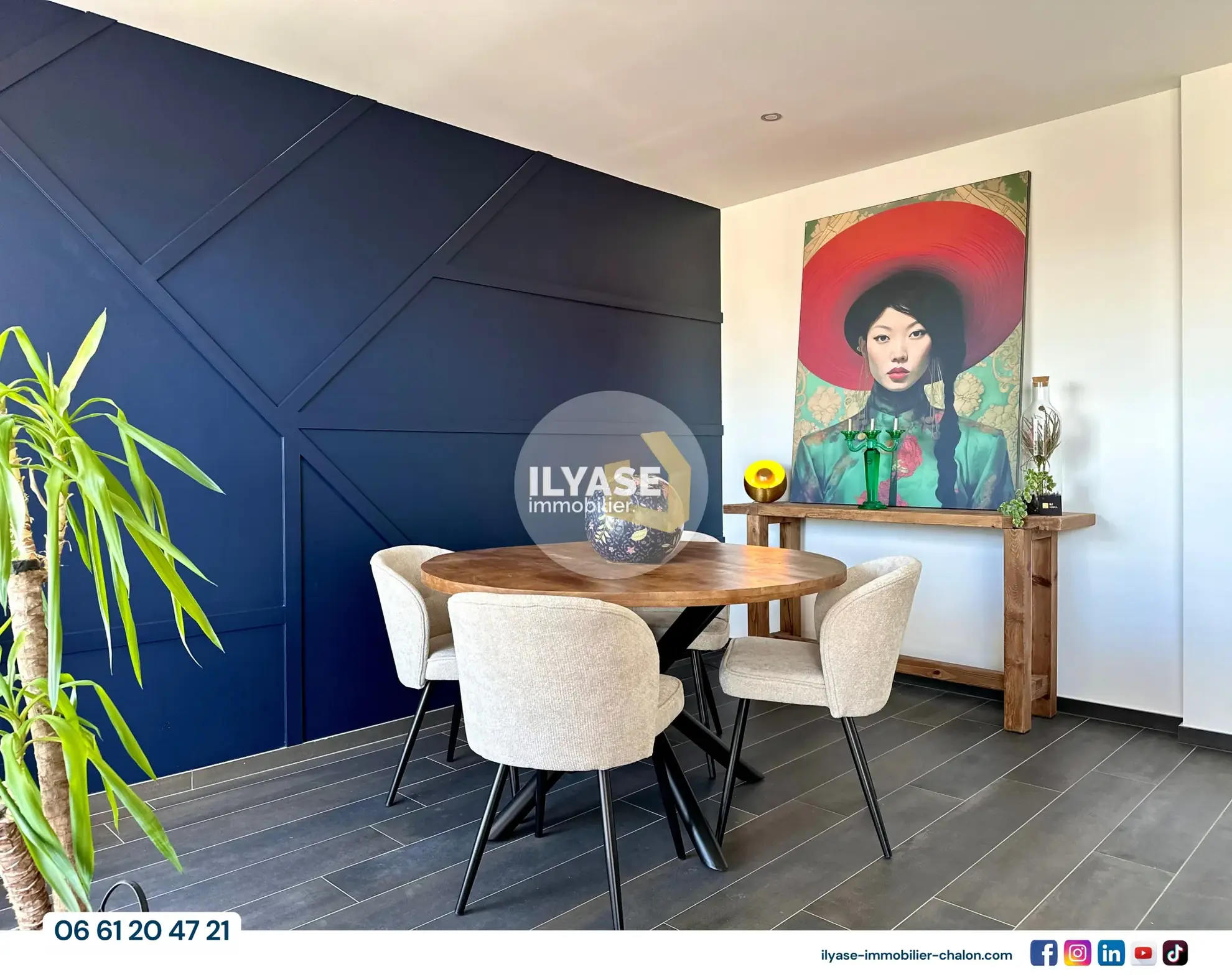 Appartement T4 haut-de-gamme avec vue panoramique à Chalon-sur-Saône 