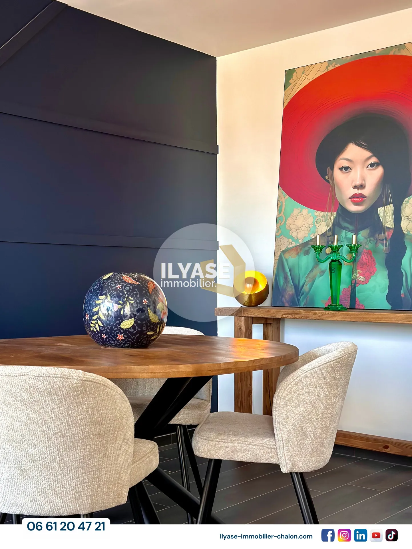 Appartement T4 haut-de-gamme avec vue panoramique à Chalon-sur-Saône 