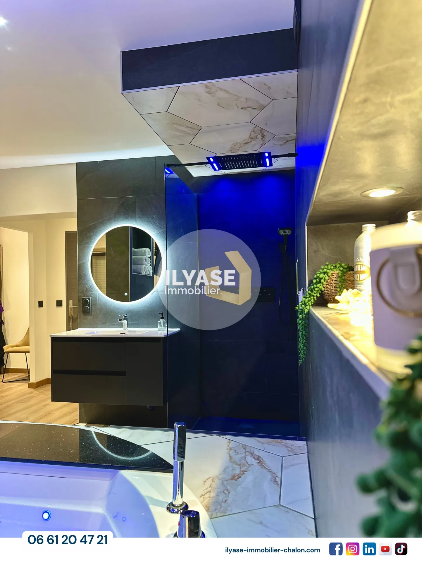 Appartement T4 haut-de-gamme avec vue panoramique à Chalon-sur-Saône 