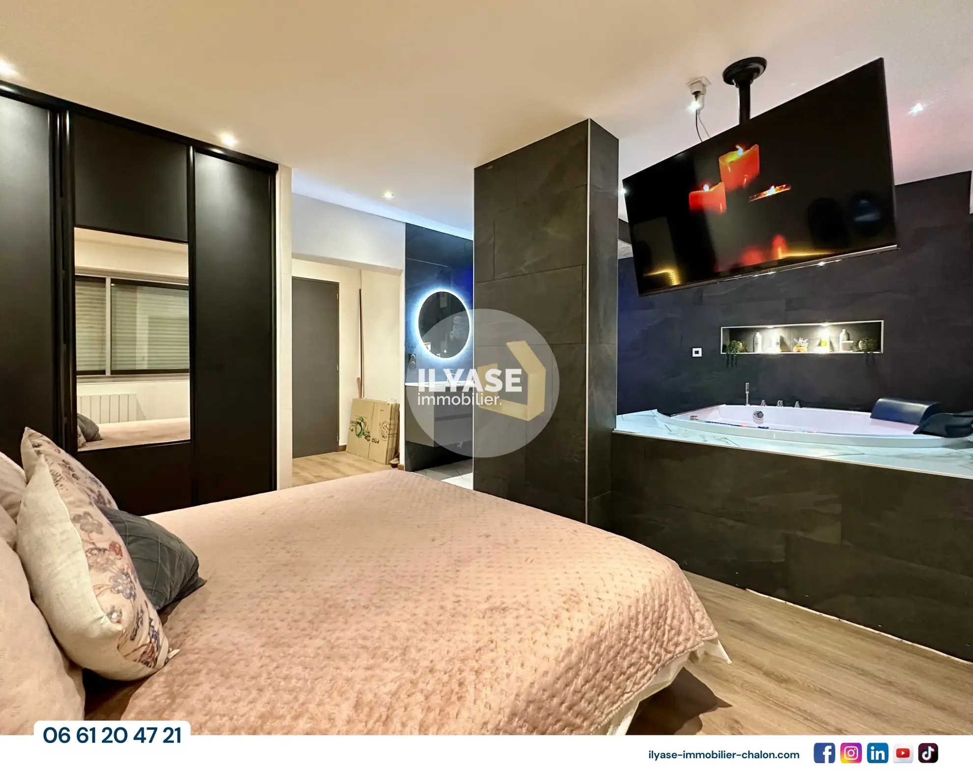 Appartement T4 haut-de-gamme avec vue panoramique à Chalon-sur-Saône 