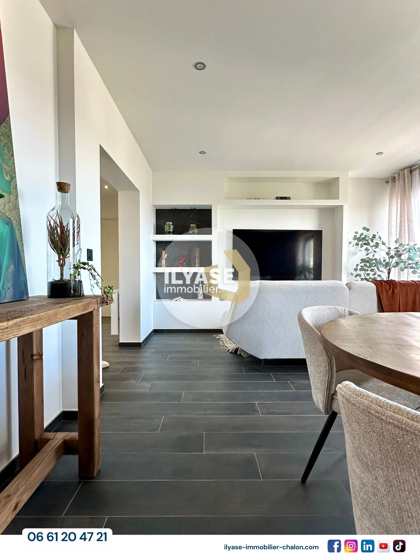 Appartement T4 haut-de-gamme avec vue panoramique à Chalon-sur-Saône 