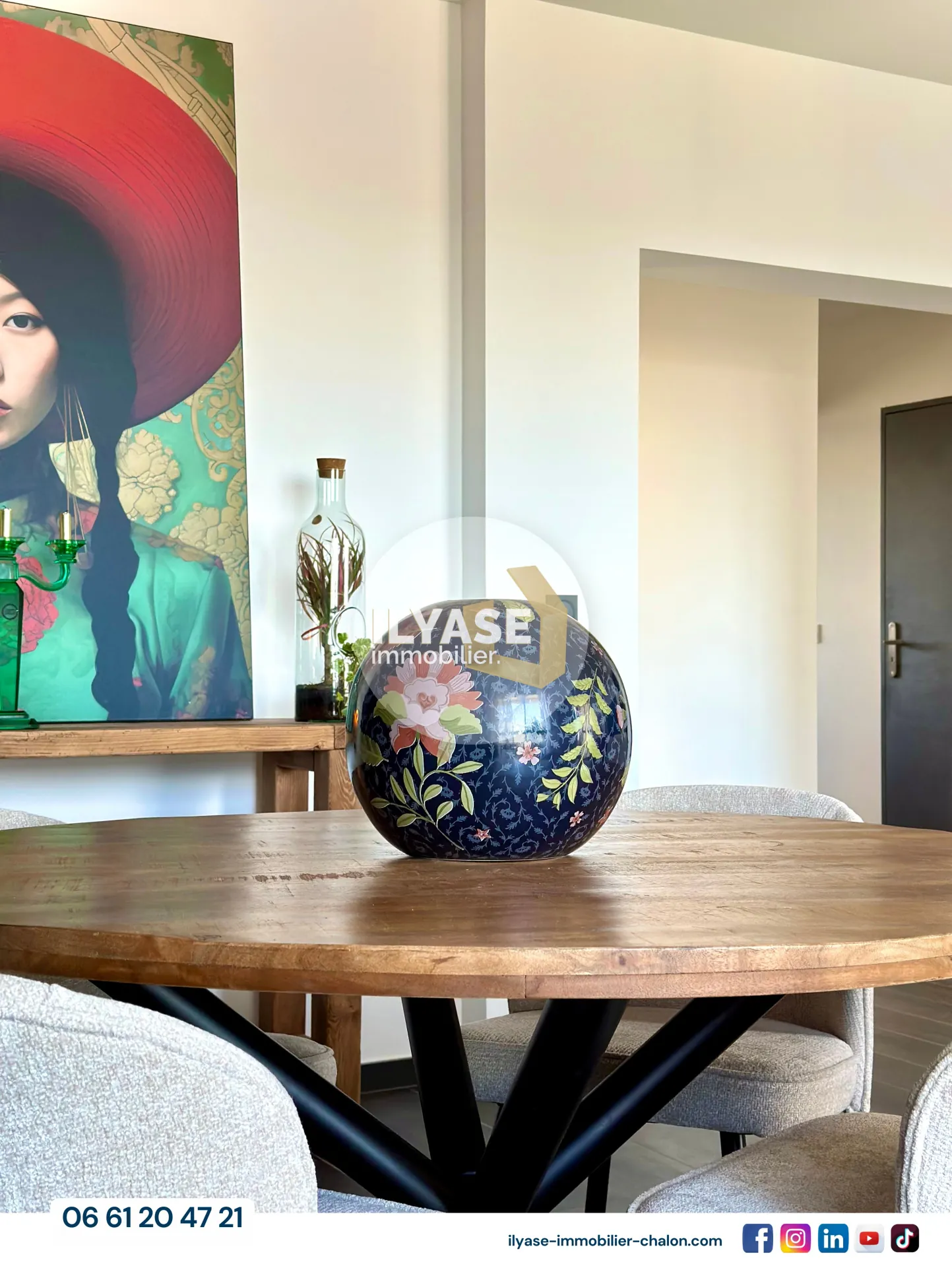 Appartement T4 haut-de-gamme avec vue panoramique à Chalon-sur-Saône 