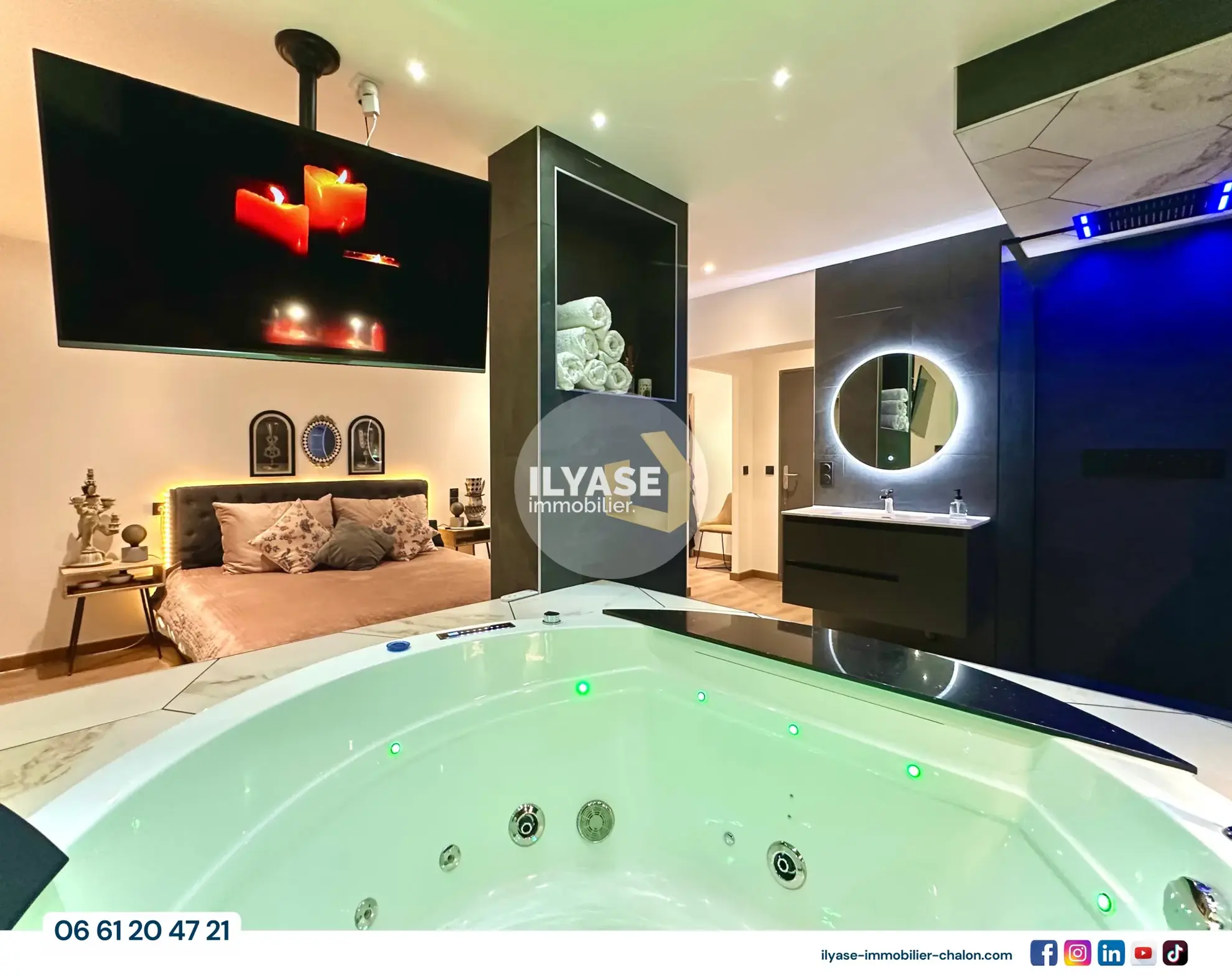 Appartement T4 haut-de-gamme avec vue panoramique à Chalon-sur-Saône 