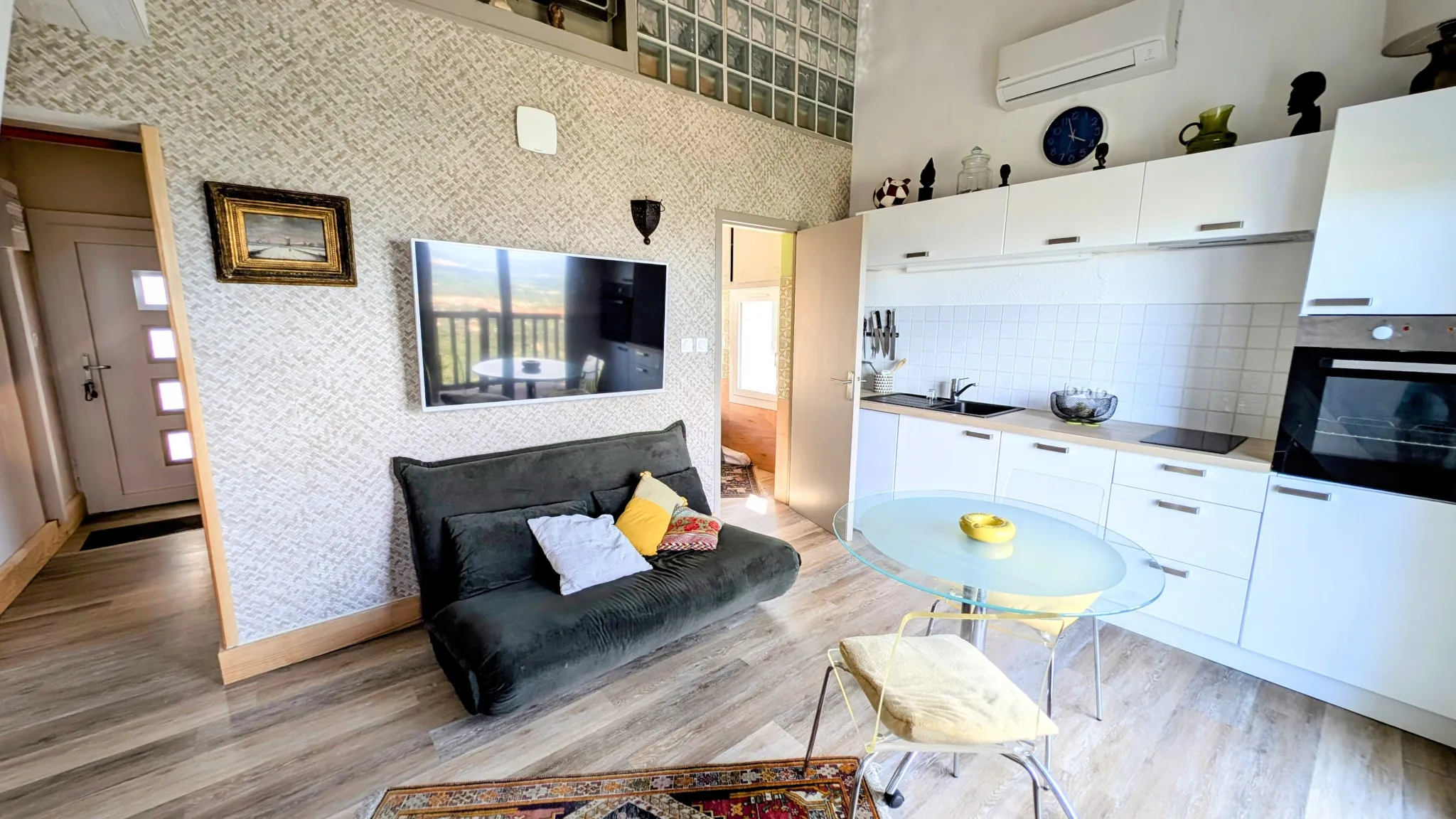 Tiny House rénovée avec vues exceptionnelles sur la mer et la nature à Laroque des Alberes 