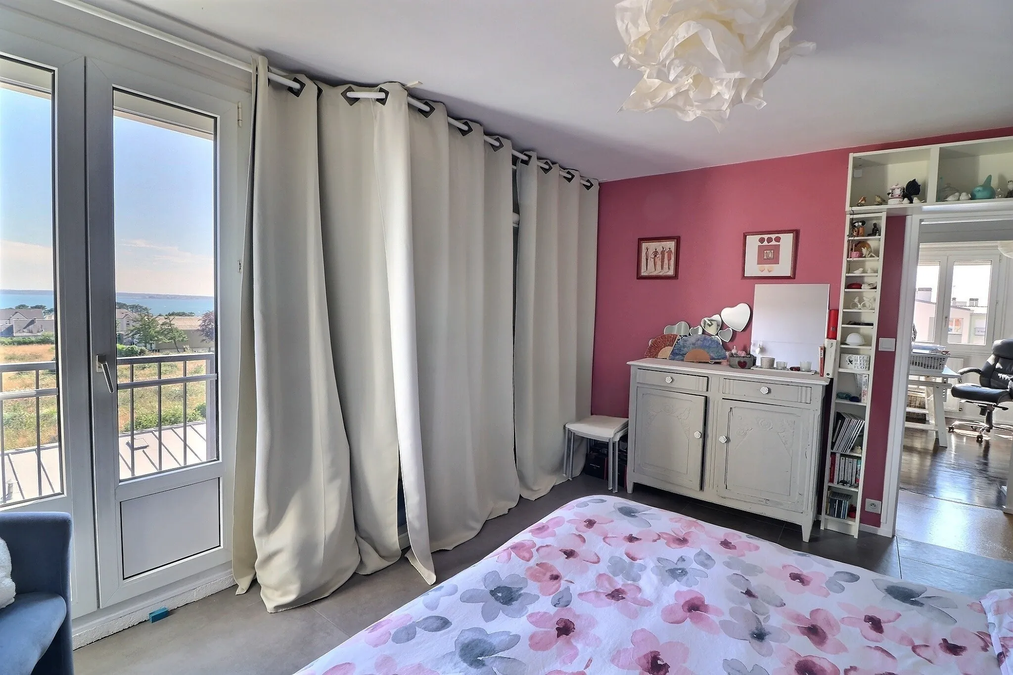 Bel appartement rénové de type 4 à Brest Guelmeur avec vue sur la mer 