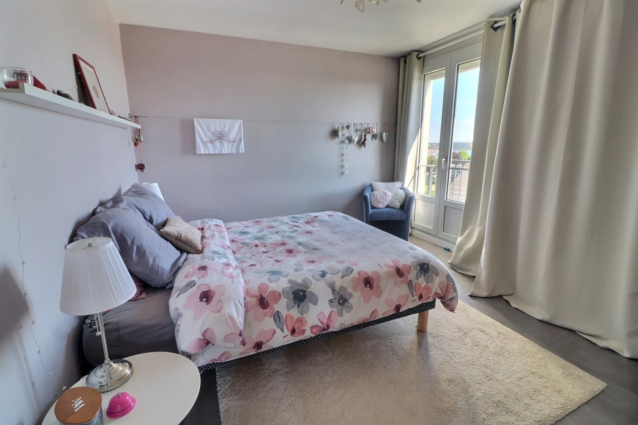 Bel appartement rénové de type 4 à Brest Guelmeur avec vue sur la mer 