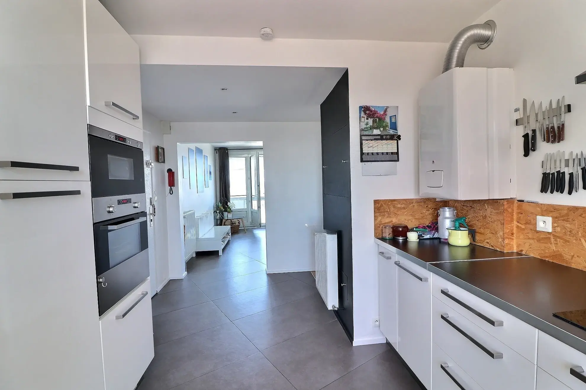 Bel appartement rénové de type 4 à Brest Guelmeur avec vue sur la mer 