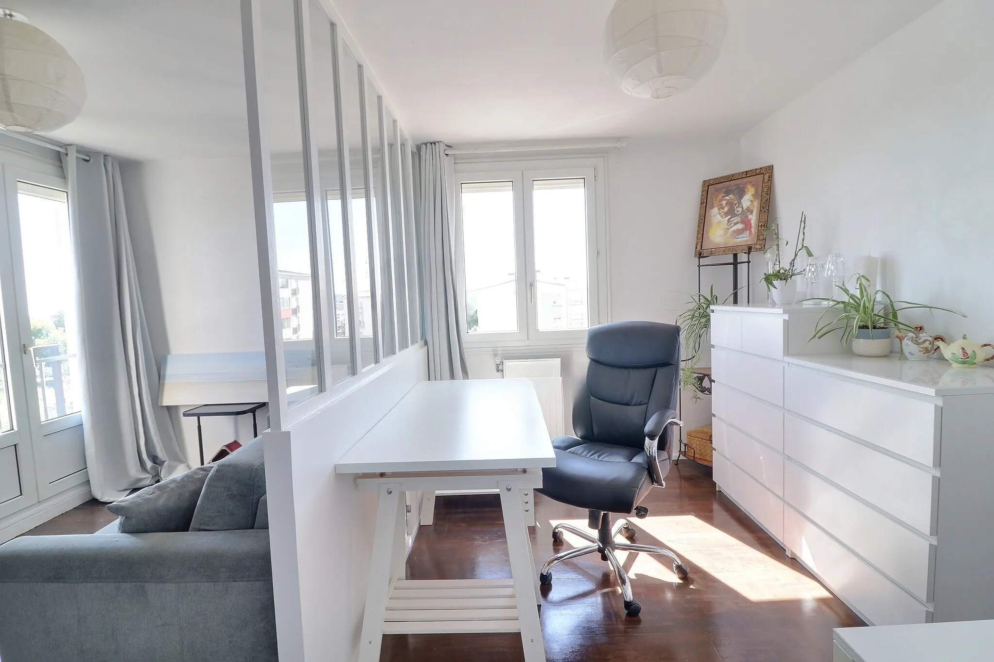 Bel appartement rénové de type 4 à Brest Guelmeur avec vue sur la mer 