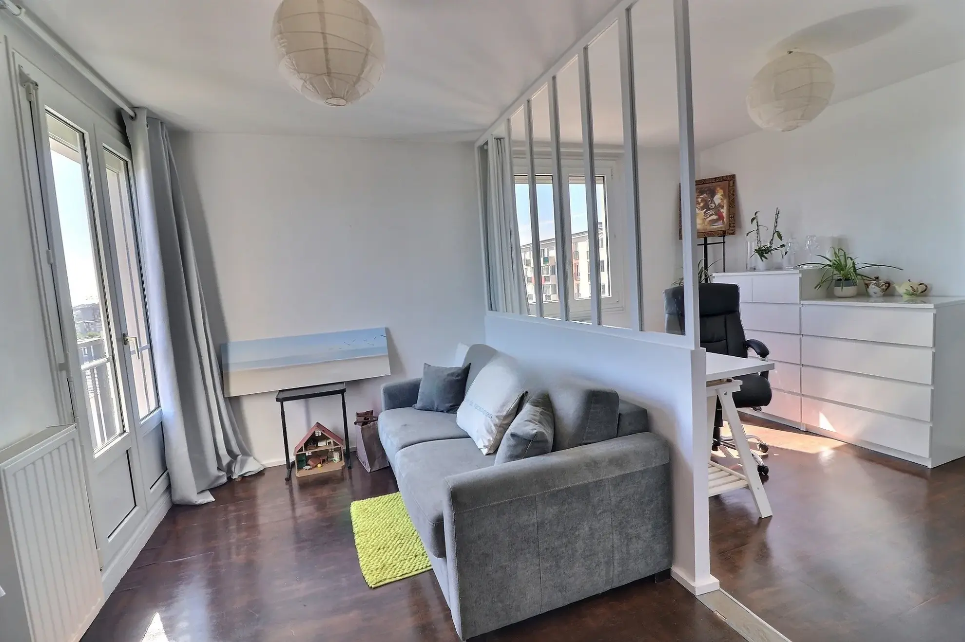 Bel appartement rénové de type 4 à Brest Guelmeur avec vue sur la mer 