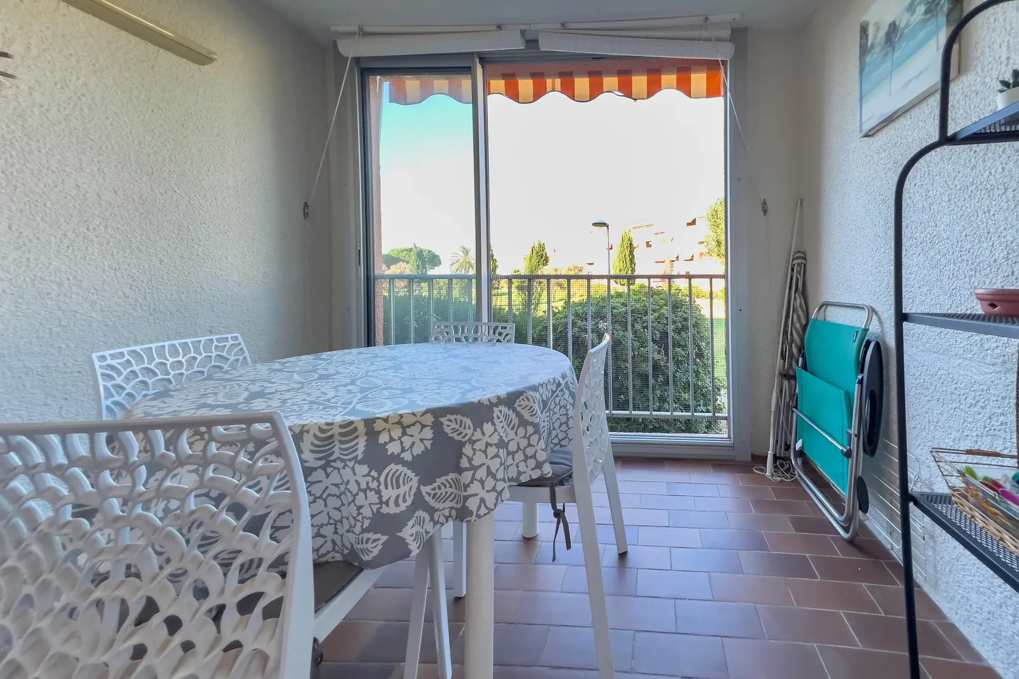 Appartement T2 cabine avec loggia et vue mer à La Londe 