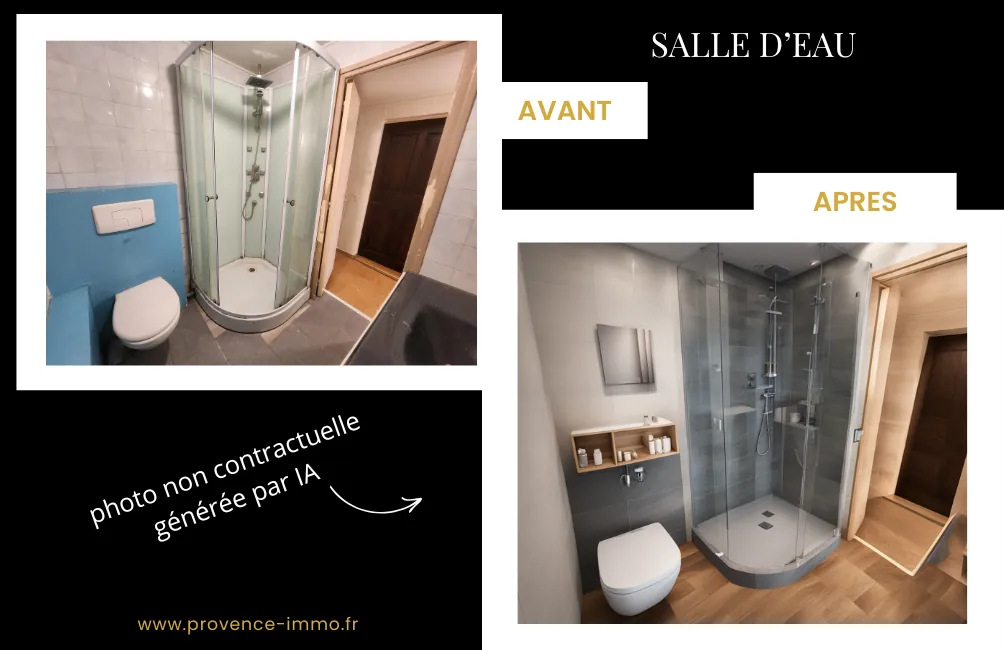 Appartement T2 à fort potentiel en centre-ville de Digne-les-Bains 