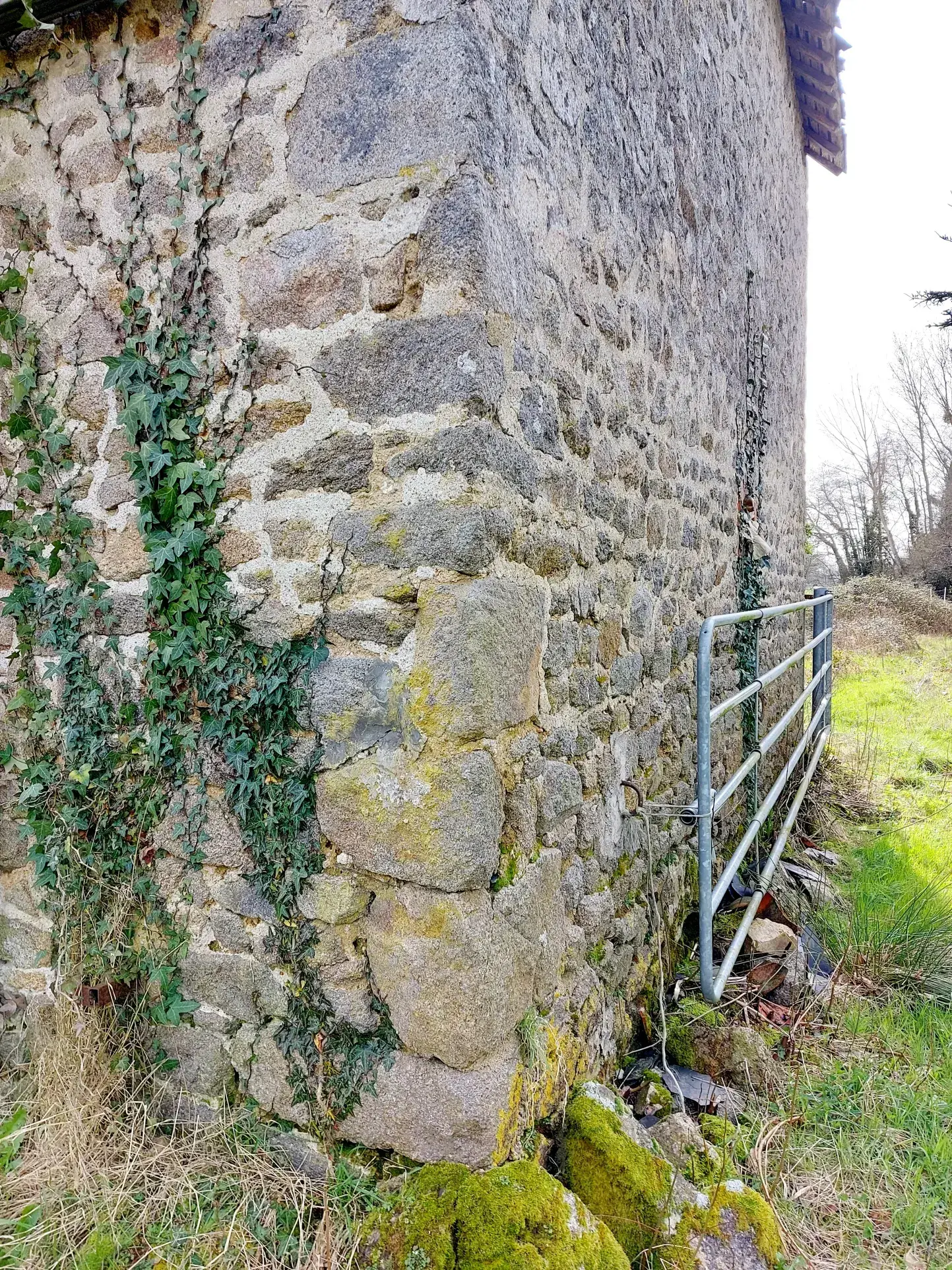 Grande maison avec dépendances, verger et espace naturel à Grazay 